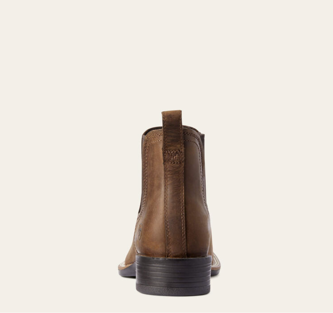 Ariat Men's Booker Chelsea Wide Square Toe Western Boot