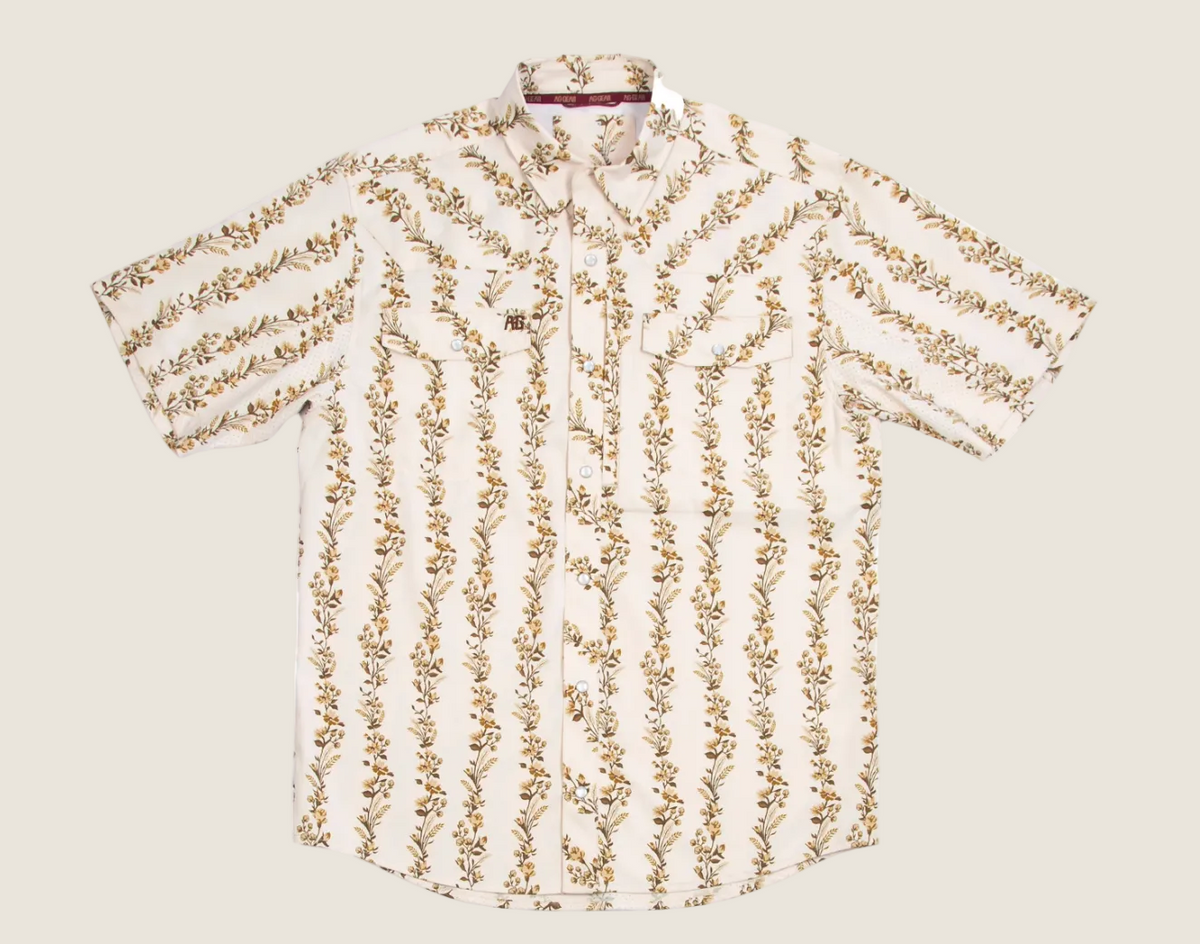 AG-Gear Men's Stockyard Short SleeveButton Down Shirt - High Cotton