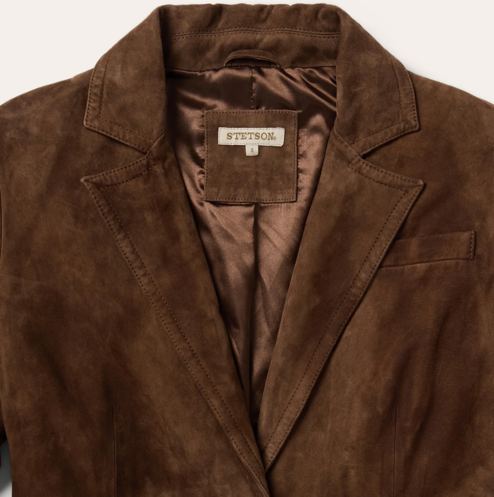Stetson Suede Belted Jacket