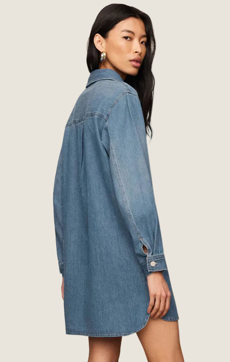 Z Supply Lucie Denim Shirt Dress Dreamstate