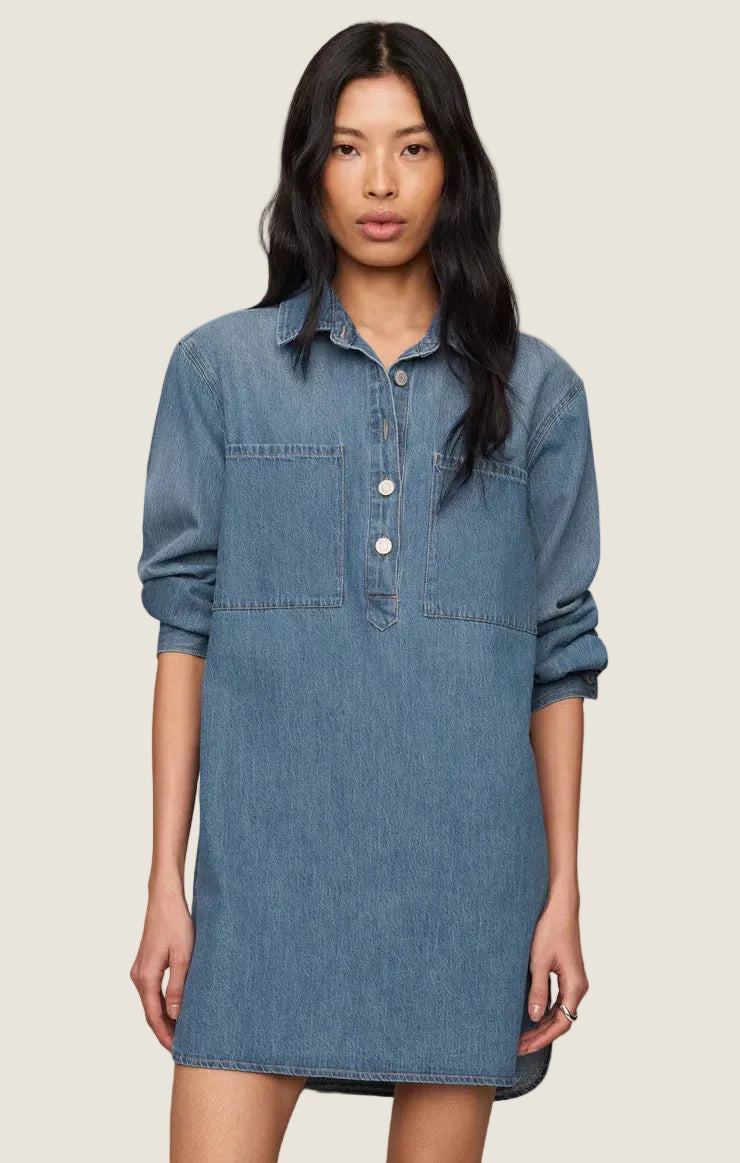 Z Supply Lucie Denim Shirt Dress Dreamstate