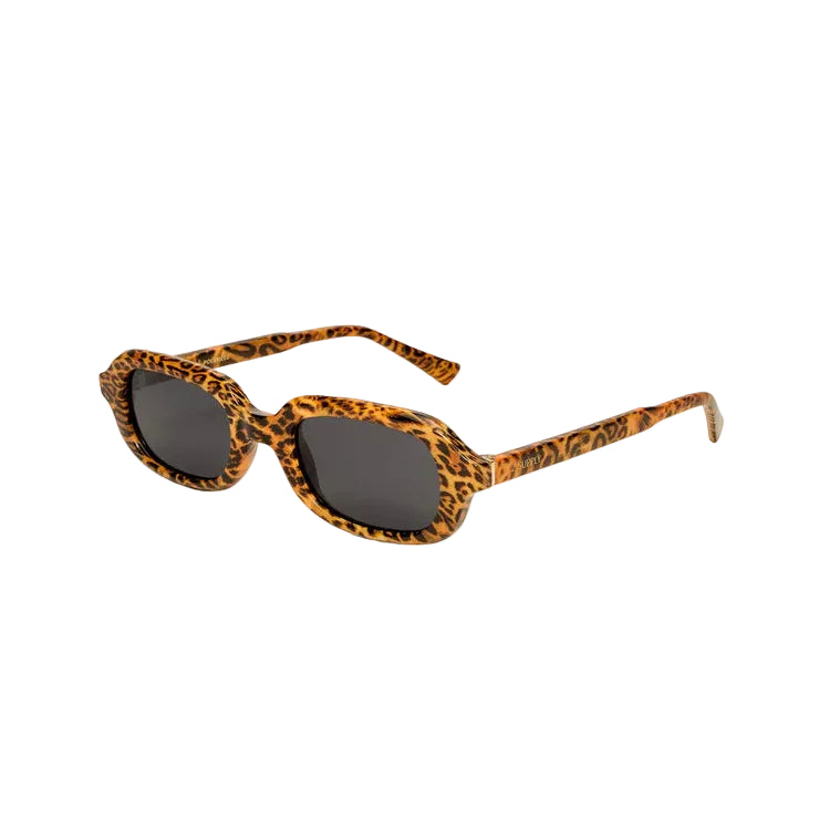 Z Supply Myst Polarized Leopard - Grey Sunglasses