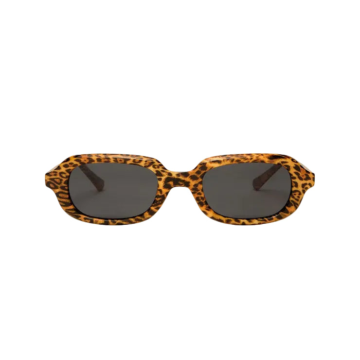 Z Supply Myst Polarized Leopard - Grey Sunglasses