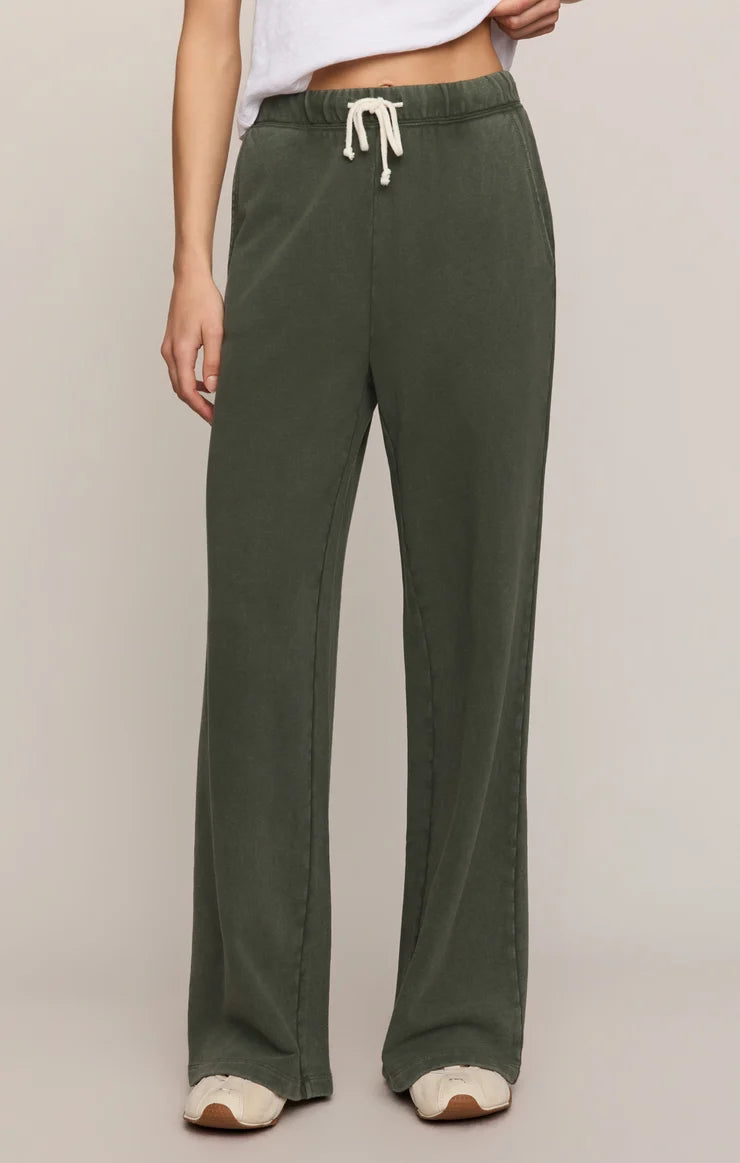 Z Supply Hunter Knit Pant Classic Olive