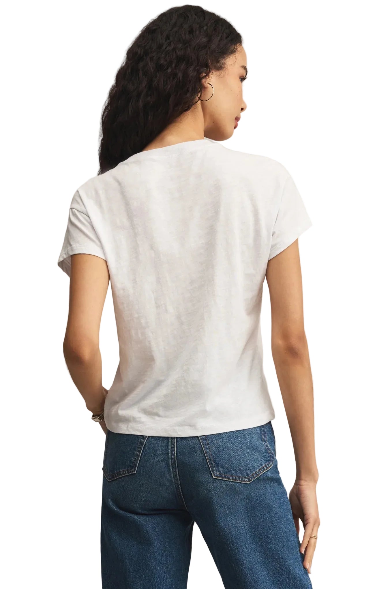 Z Supply Modern Slub Tee White