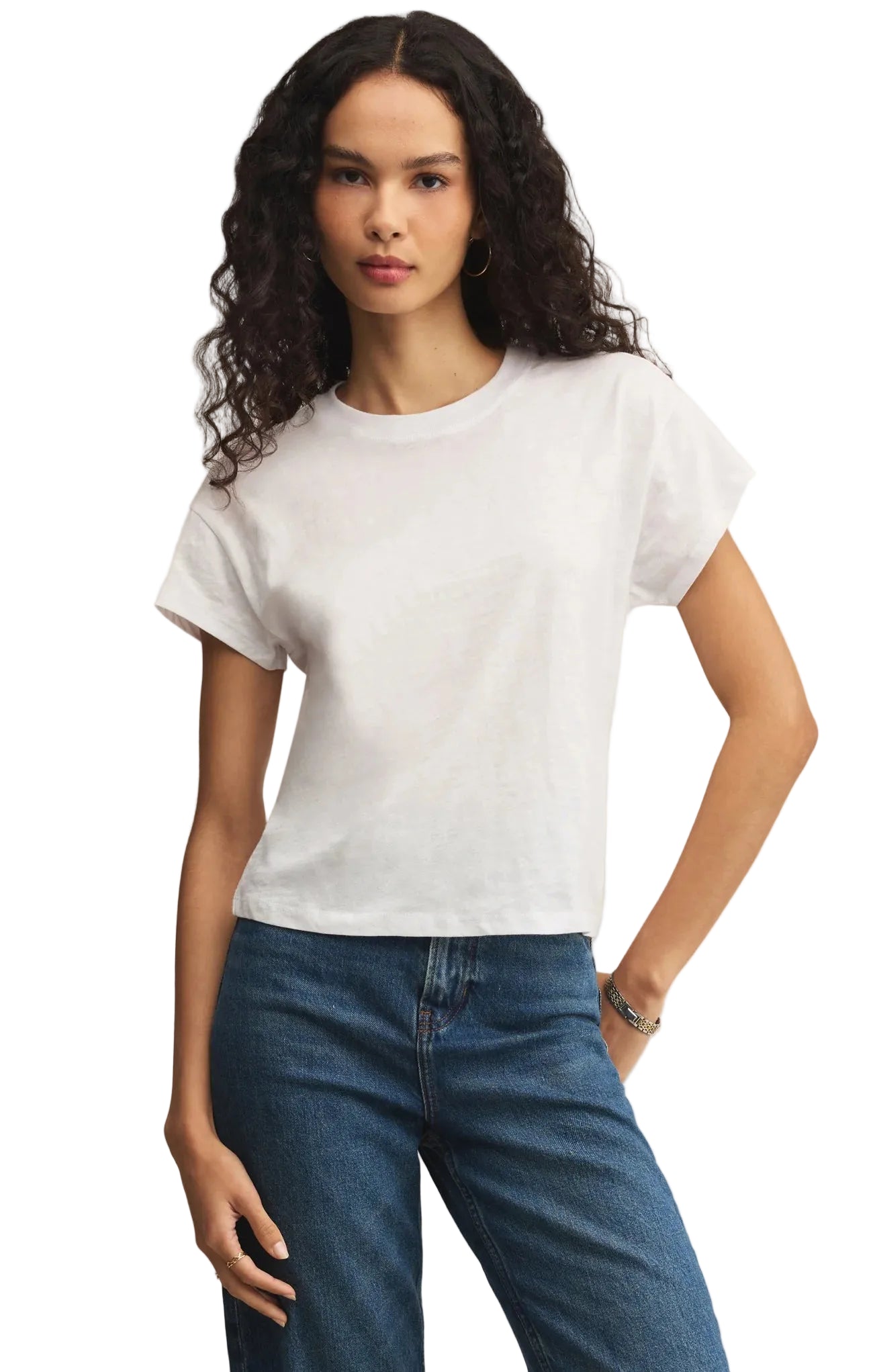 Z Supply Modern Slub Tee White