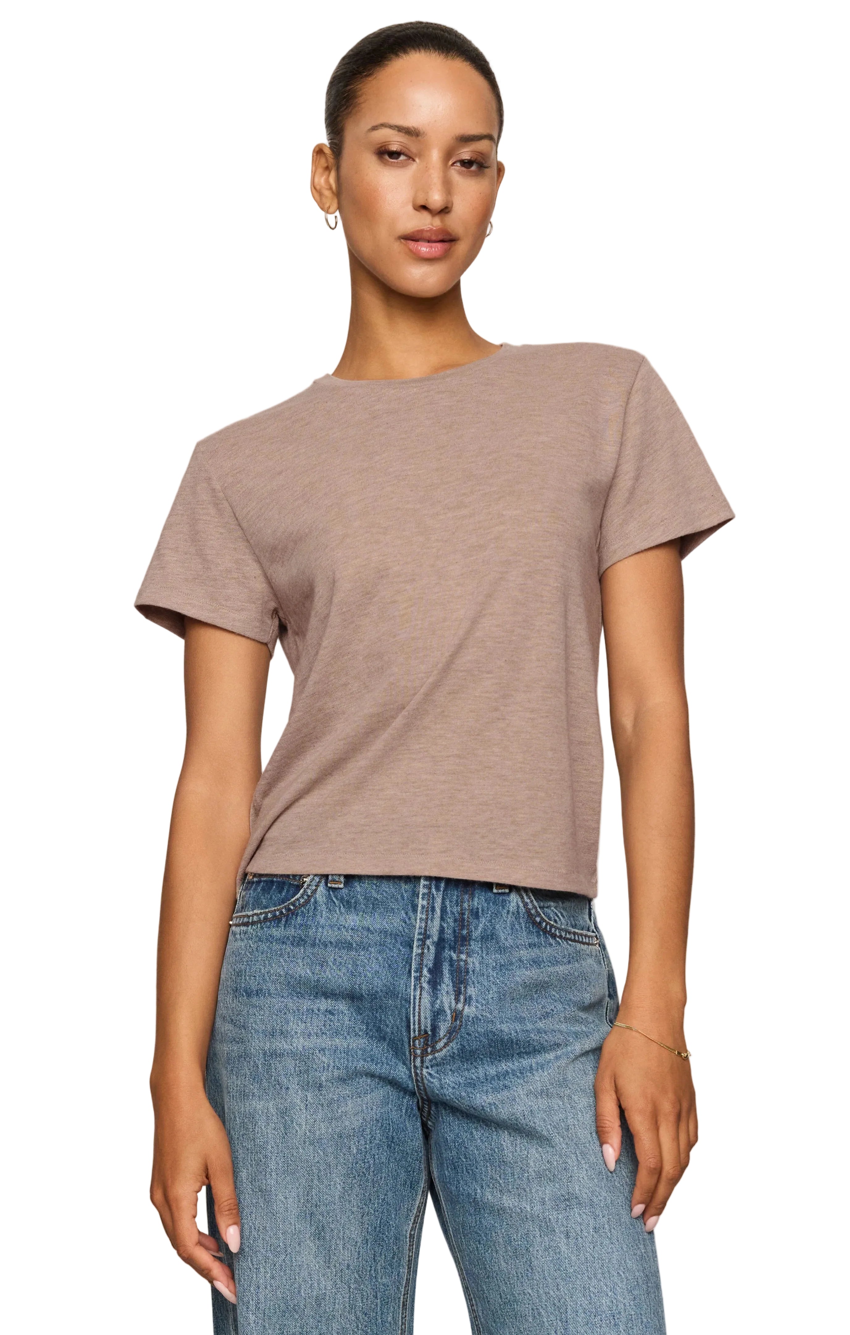 Z Supply Tourist Tee Heather Ash