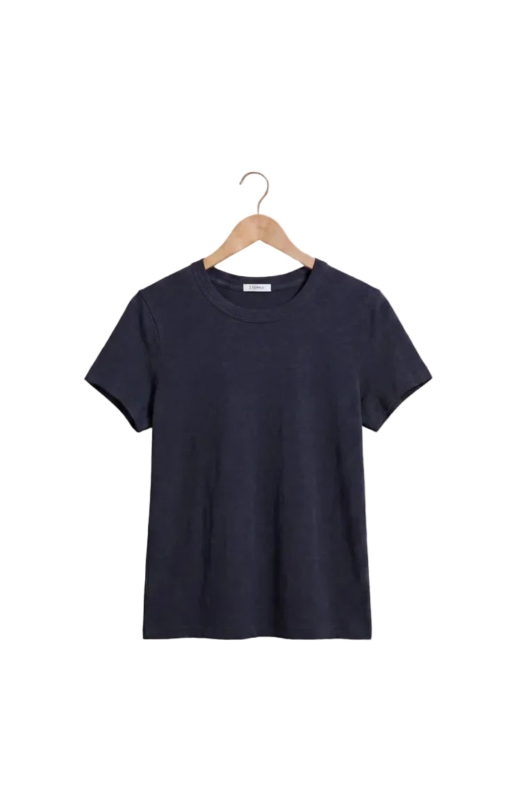 Junie Slub Tee Shirt Eclipse