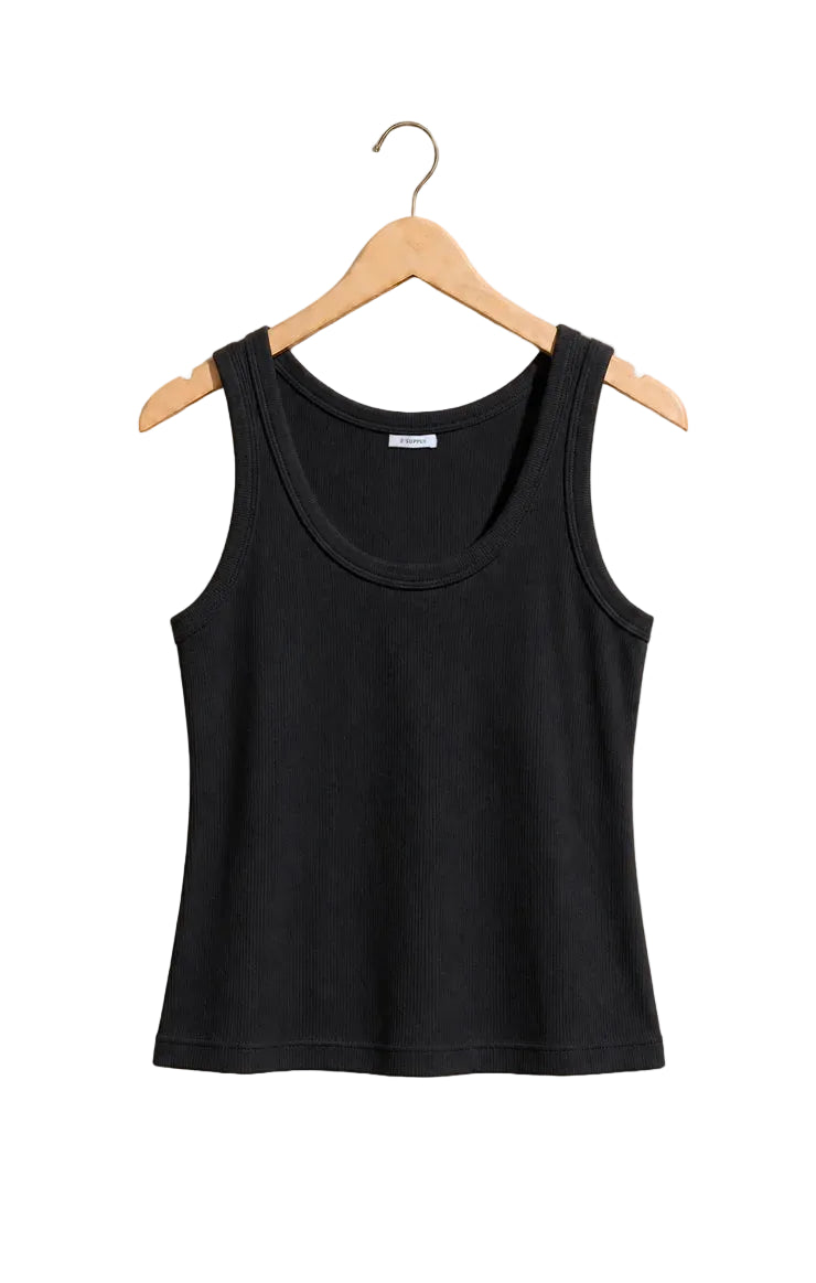 Z Supply Rowe Scoop Tank Black