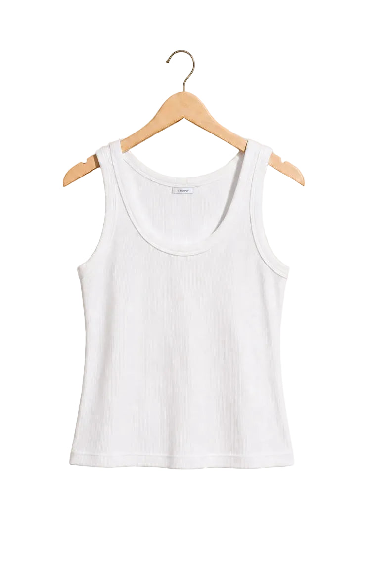 Z Supply Rowe Scoop Tank White