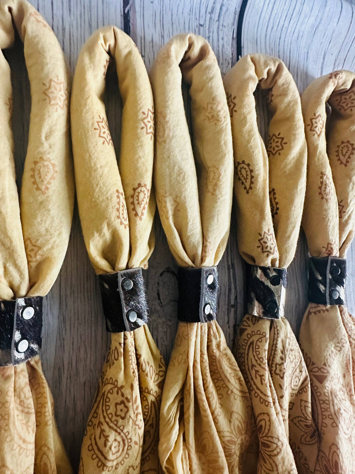 Bandana Mustard Hand Dyed Bandanas