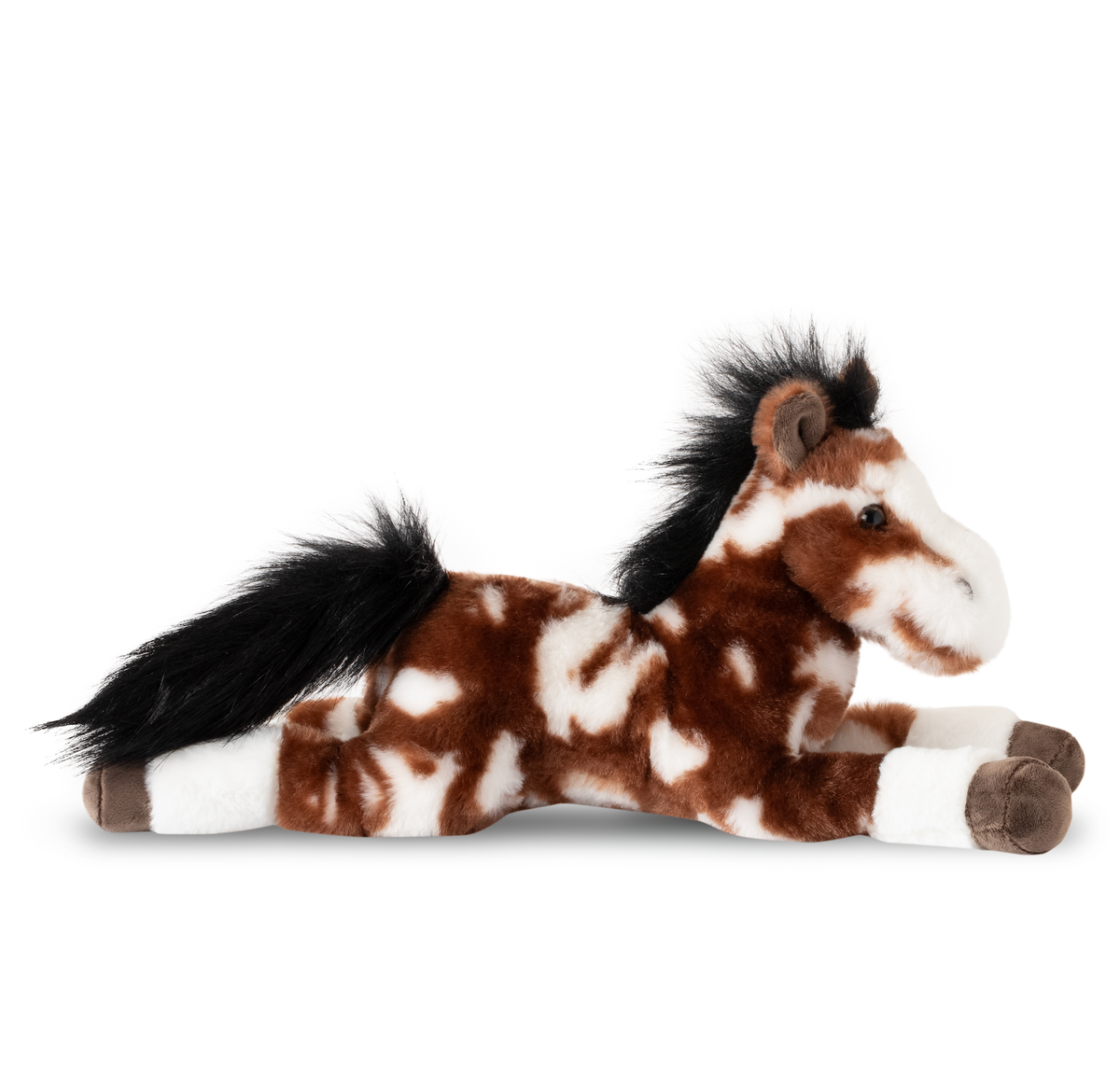 Zoologee Wild Onez Painted / Pinto Horse Floppy Medium 16" (39cm) Farm/Barnyard Animal