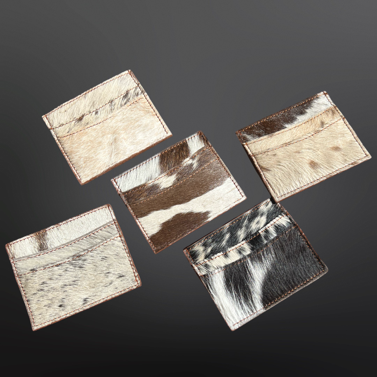 Westrian International Cowhide Leather Credit Card Sleeve Wallet