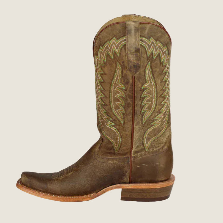 R. Watson Men's Boots Mad Brown Goat and Cowhide Leather