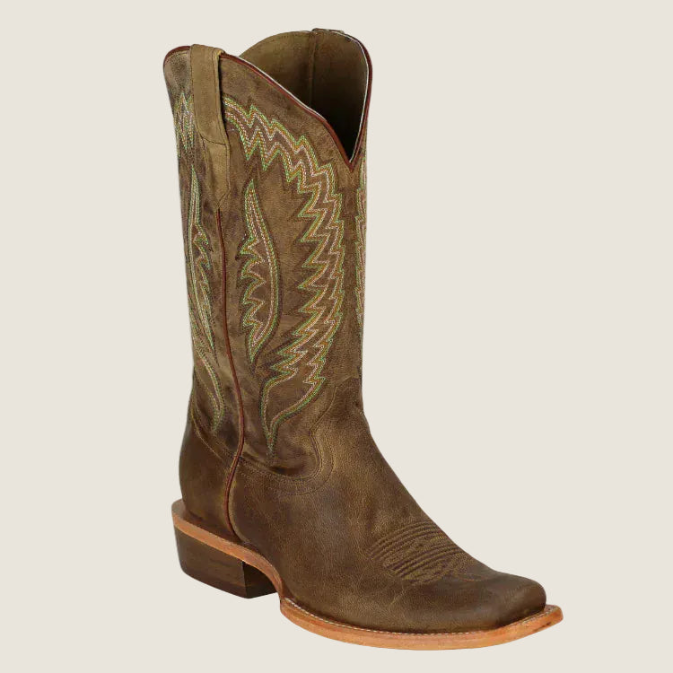 R. Watson Men's Boots Mad Brown Goat and Cowhide Leather