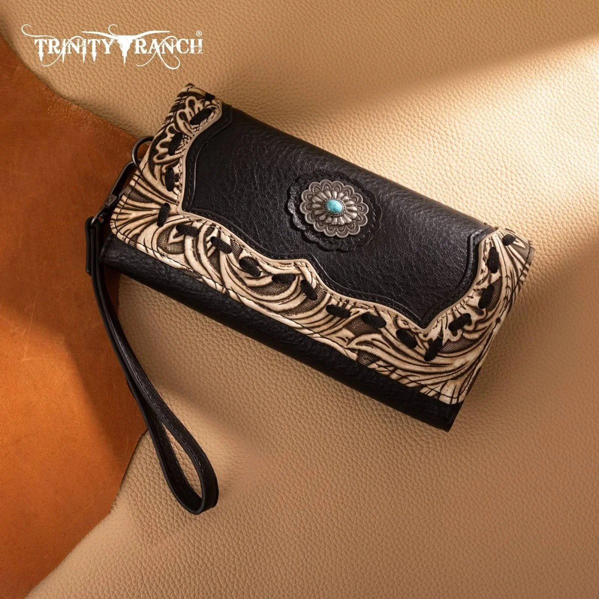 Trinity Ranch Concho Collection Wallet