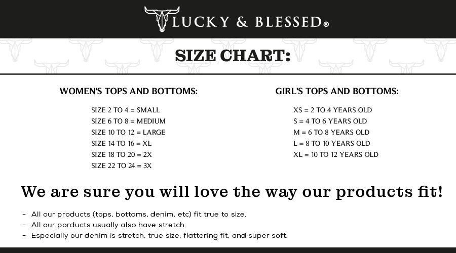Lucky & Blessed Girls Horse Printed High Rise Wide Leg Shorts (2.5in Inseam)