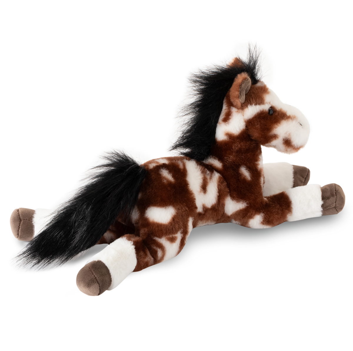 Zoologee Wild Onez Painted / Pinto Horse Floppy Medium 16" (39cm) Farm/Barnyard Animal