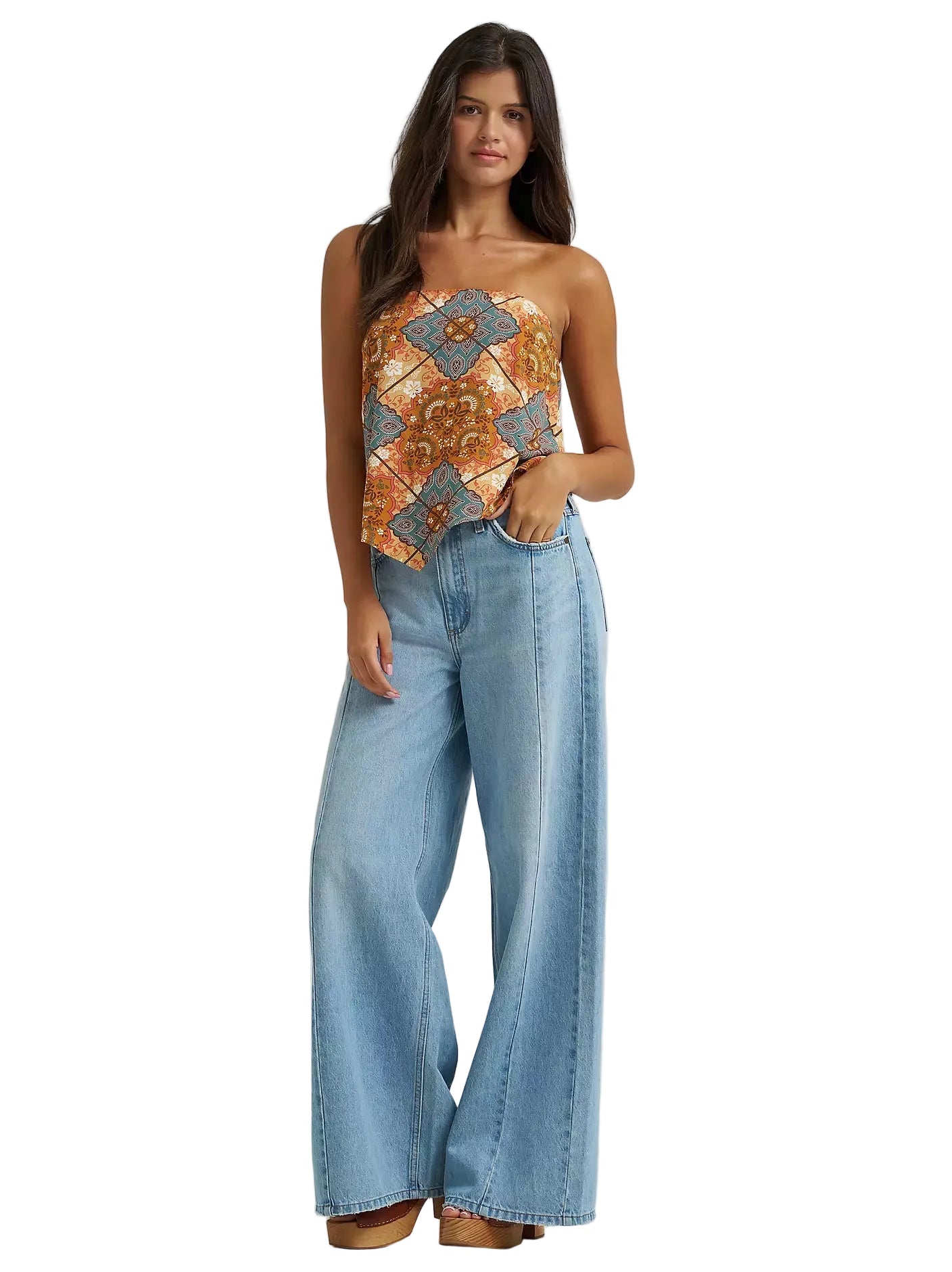 Women's Wrangler Bandana Spagetti Tank