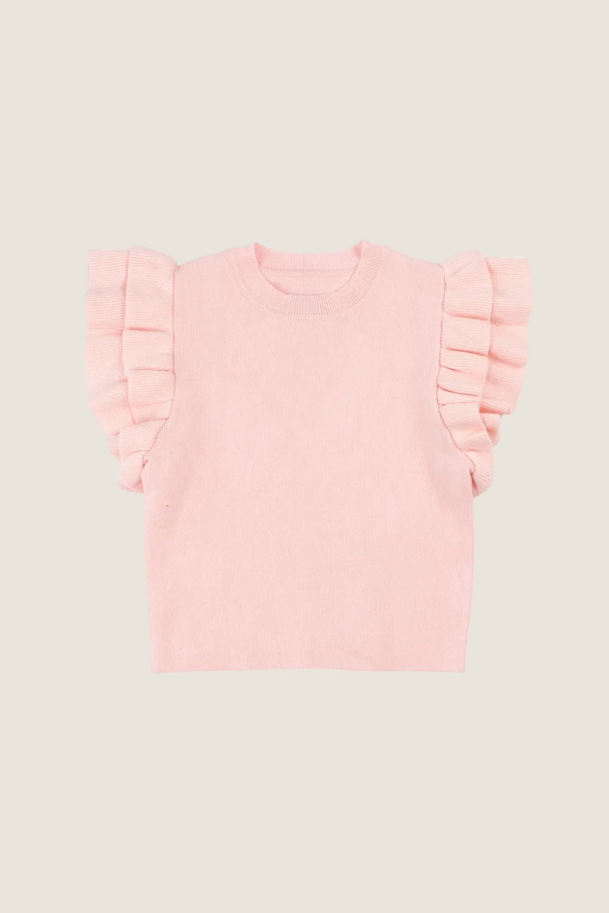 J. Marie The Annie Tween Sweater - Baby Pink