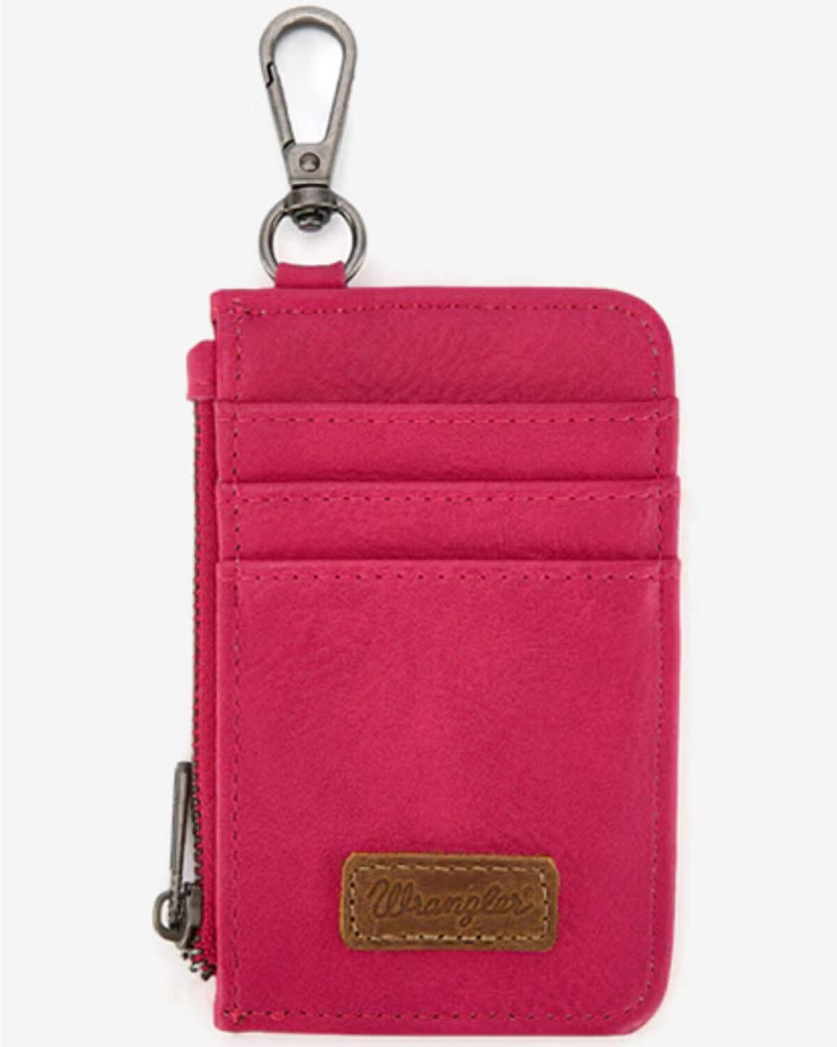 Wrangler Embroidered Dual Pouch Wristlet