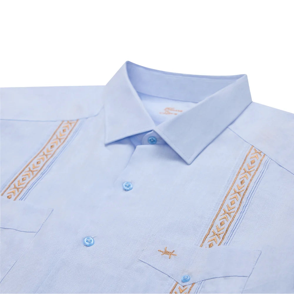 Texas Standard Tejas Guayabera- Benavides Oro
