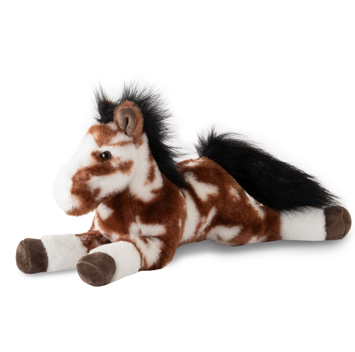 Zoologee Wild Onez Painted / Pinto Horse Floppy Medium 16" (39cm) Farm/Barnyard Animal