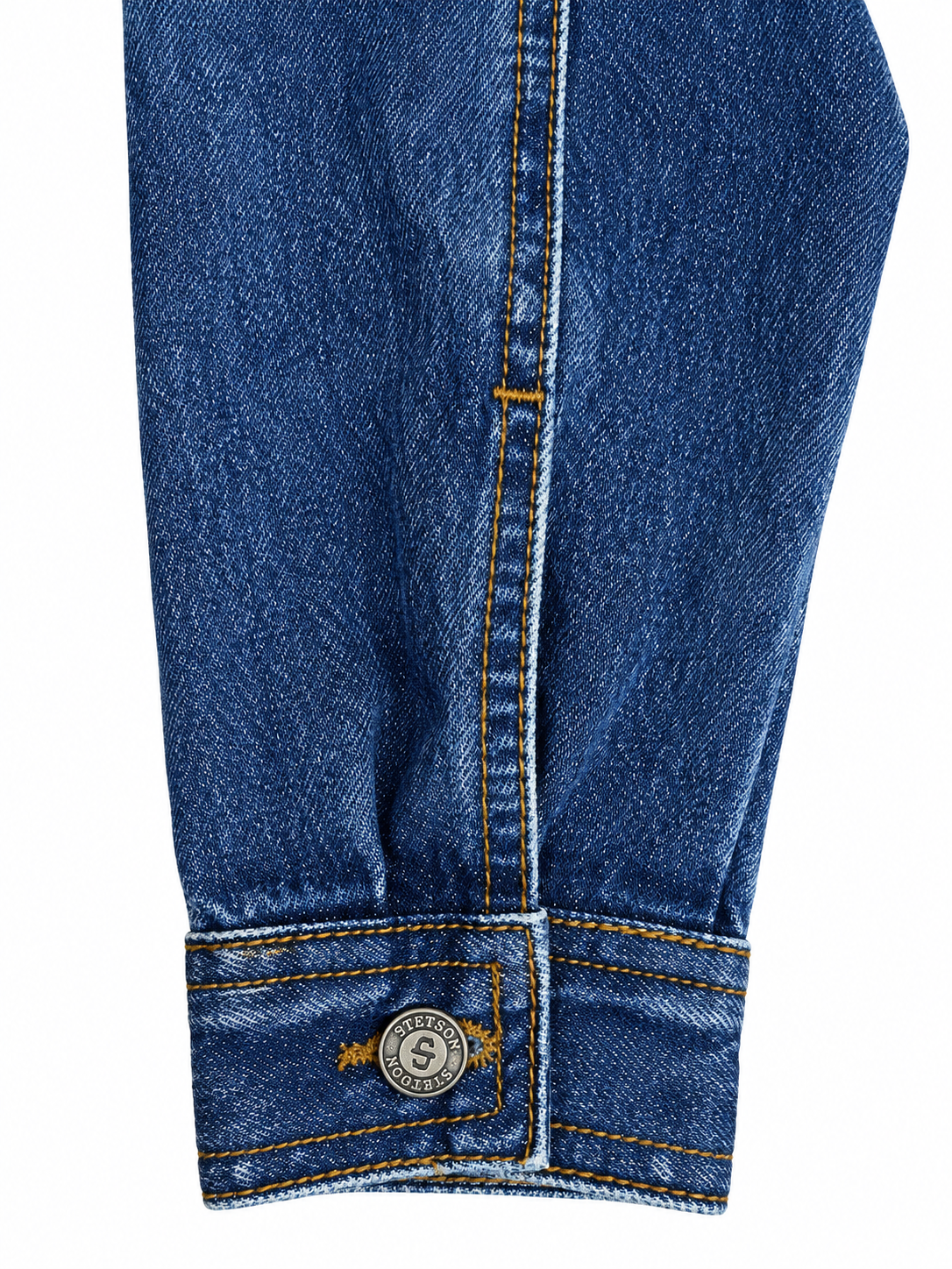 Stetson Stone Wash Denim Cropped Jacket