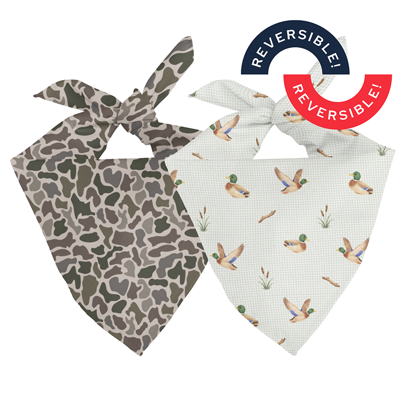 Ducks & Camo Dog Bandana