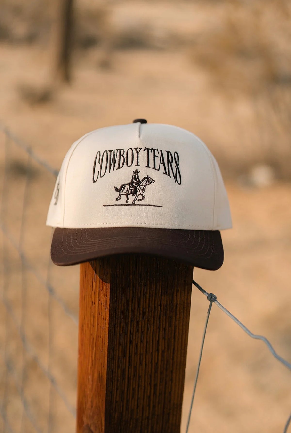Cowboy Tears Big Daddy Chocolate Trucker Hat