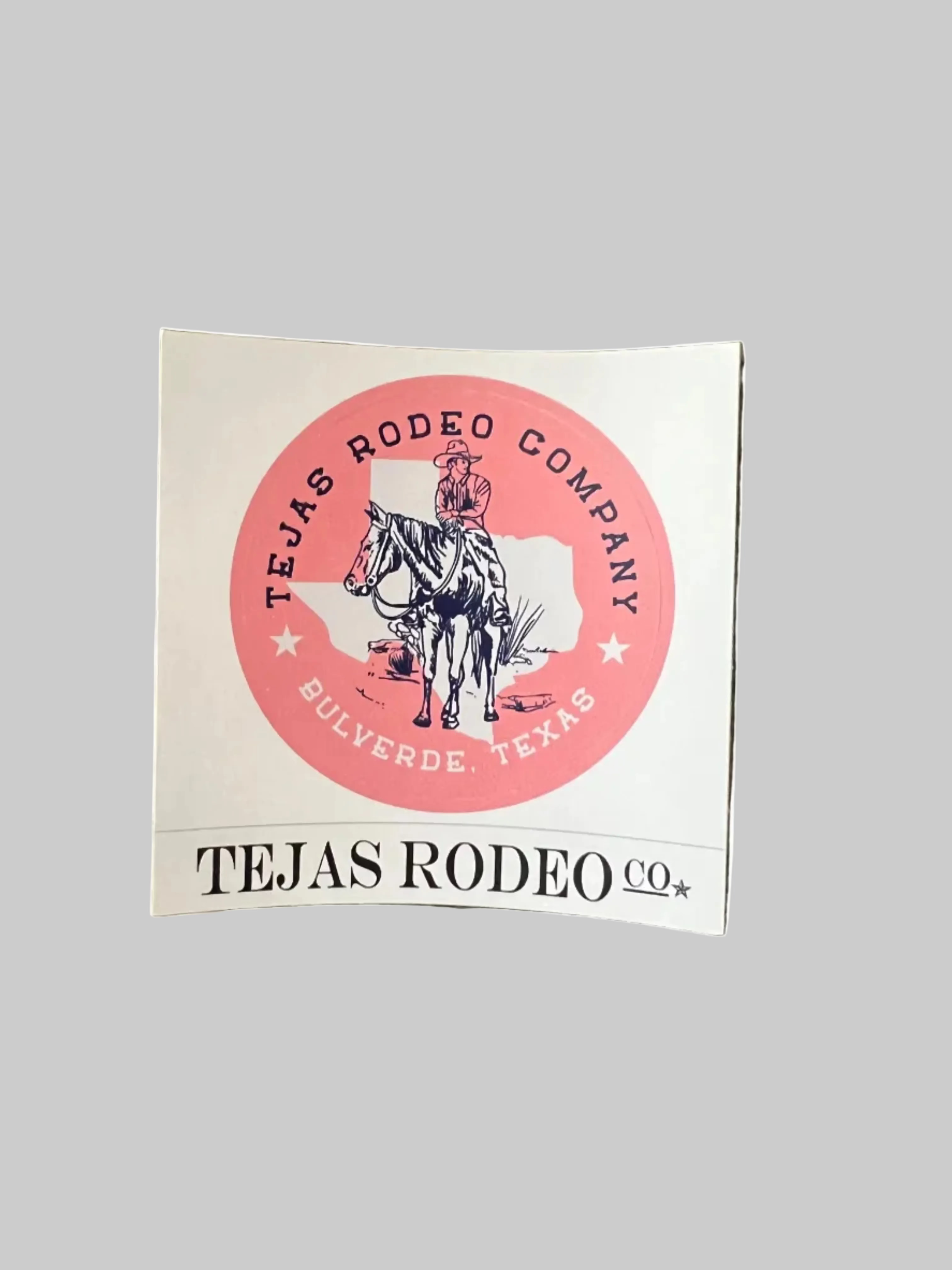 Tejas Rodeo Stickers