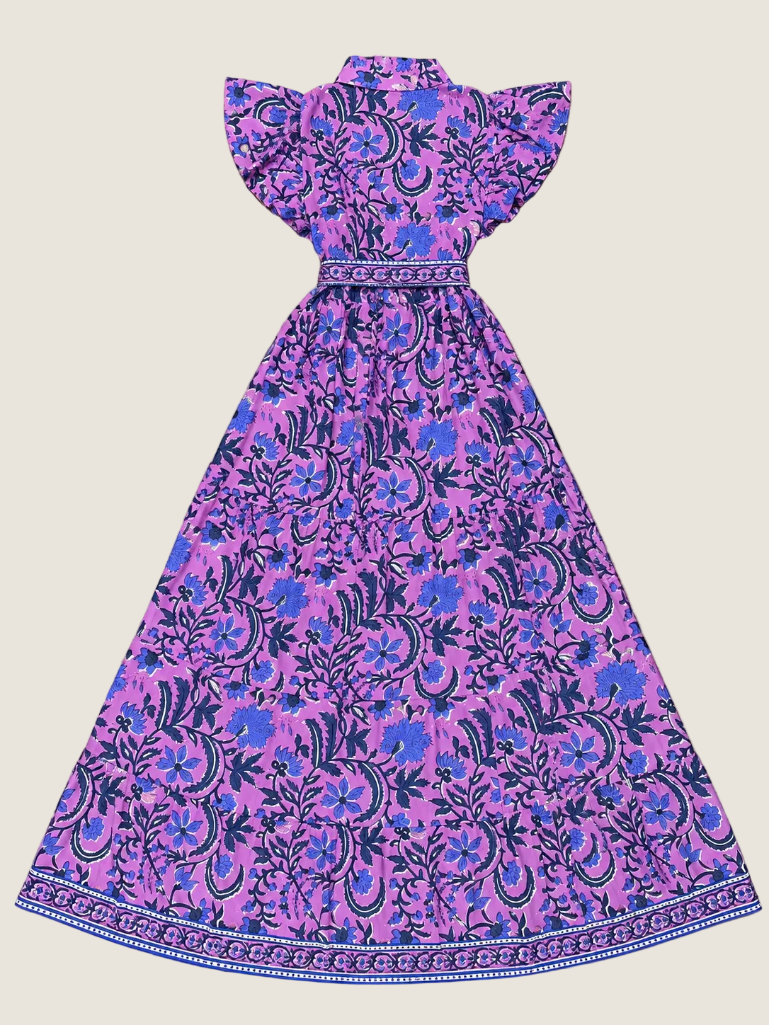 Lilbelle Louise Maxi Dress - Violet Mix