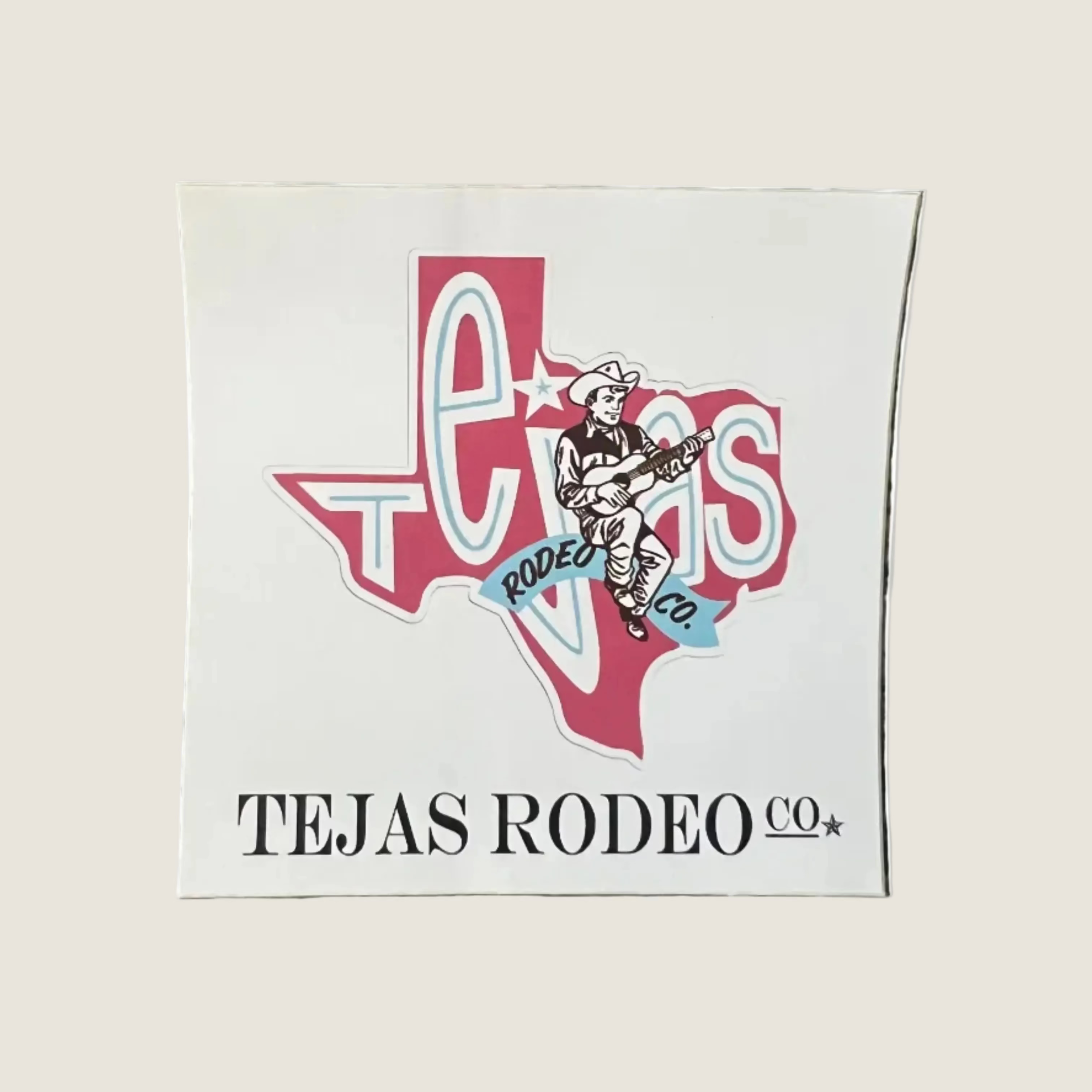 Tejas Rodeo Stickers