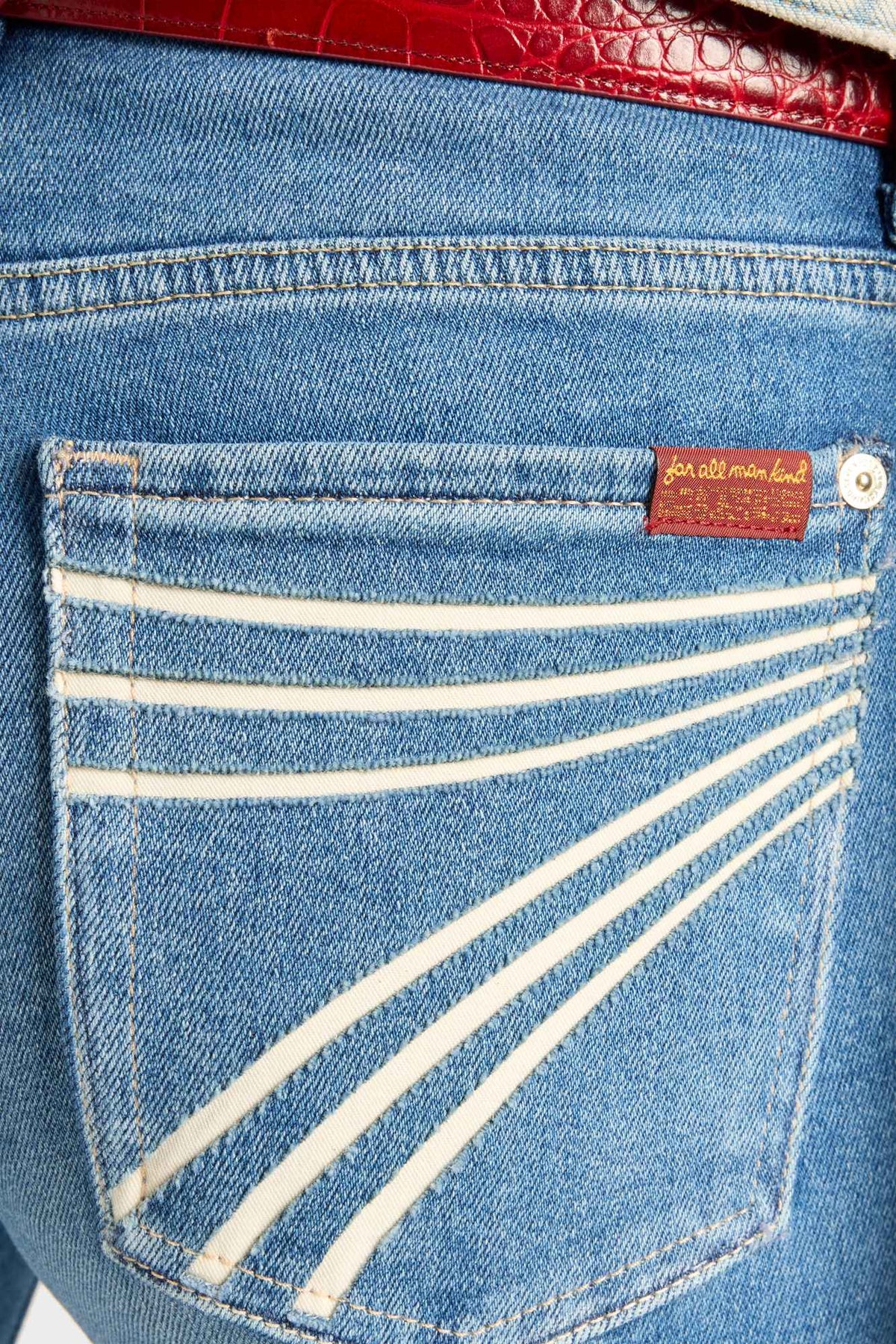 7 For All Mankind DOJO in Slim Illusion Marine 34"