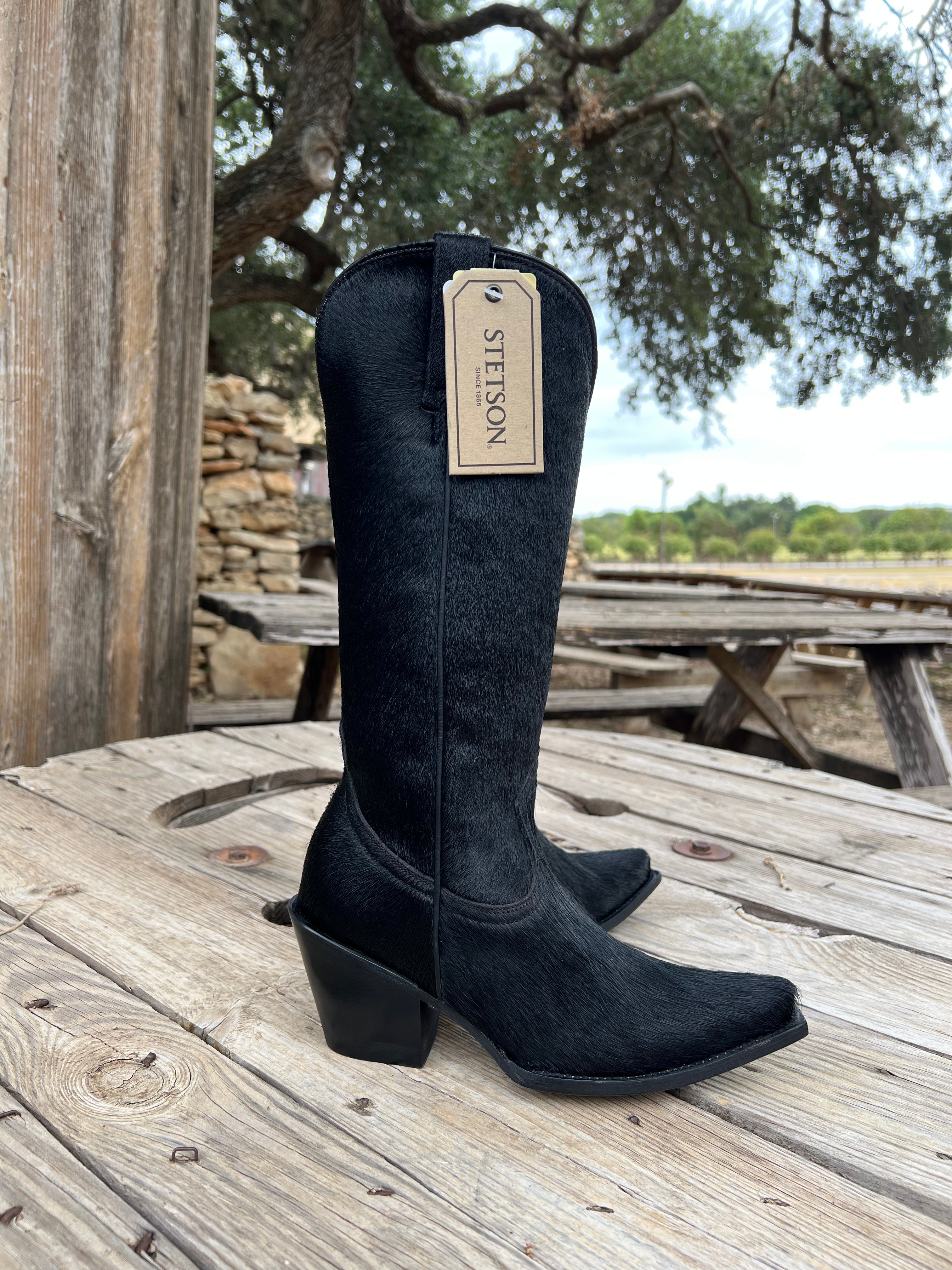 Stetson Mae Black Fashion Women's Boots