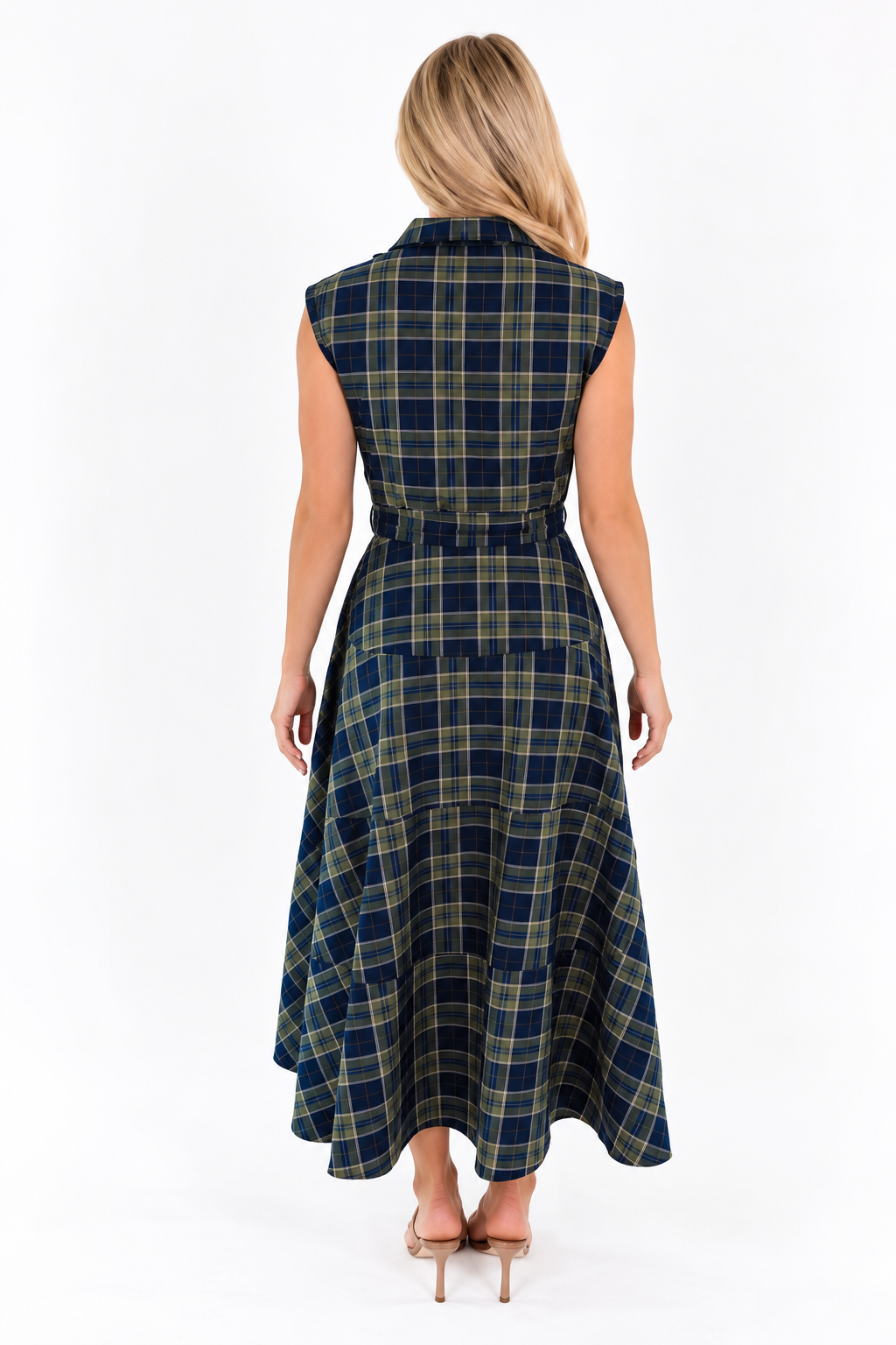 J. Marie The Etta Midi Dress - Navy