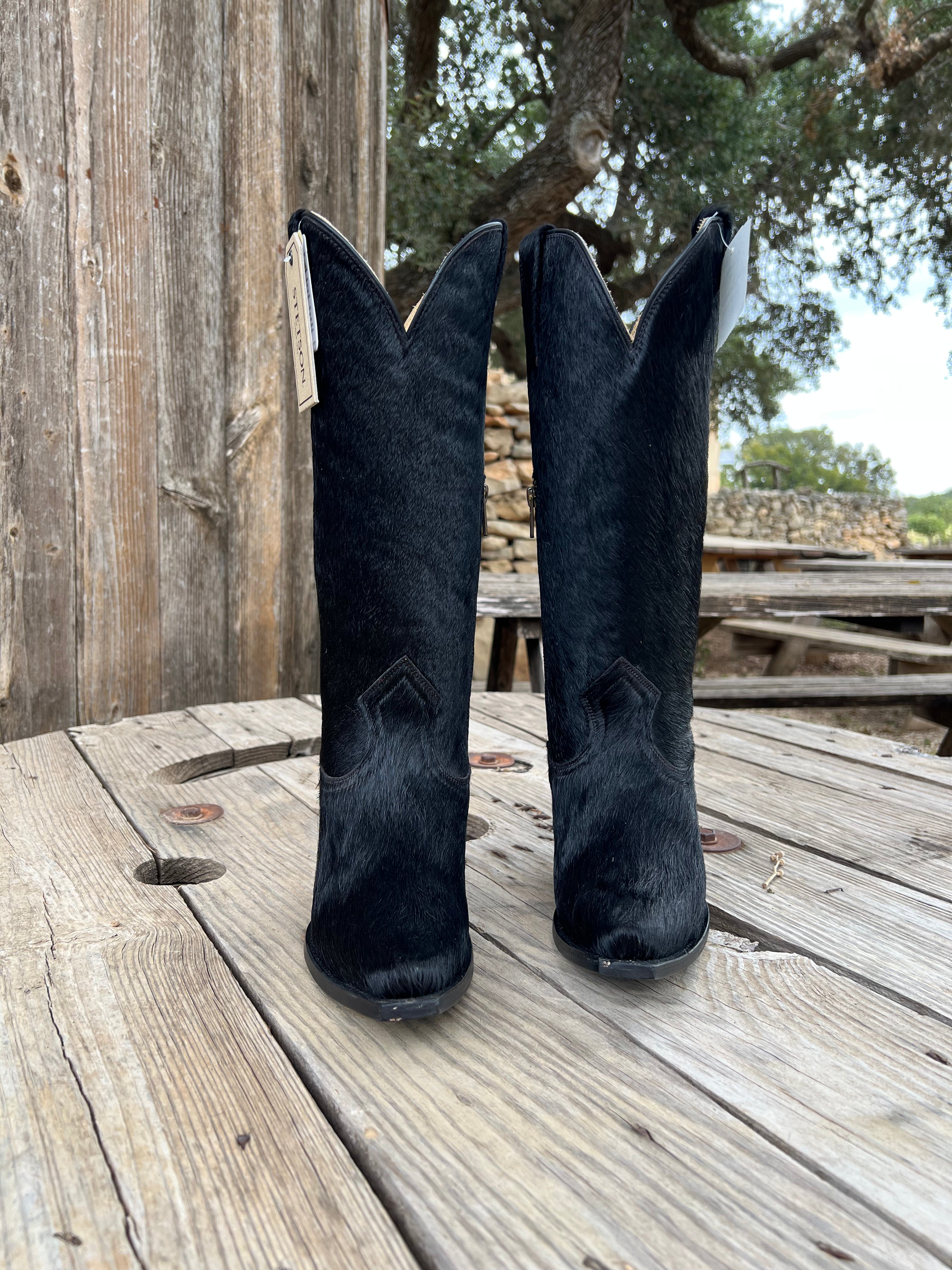 Stetson Mae Black Fashion Women's Boots