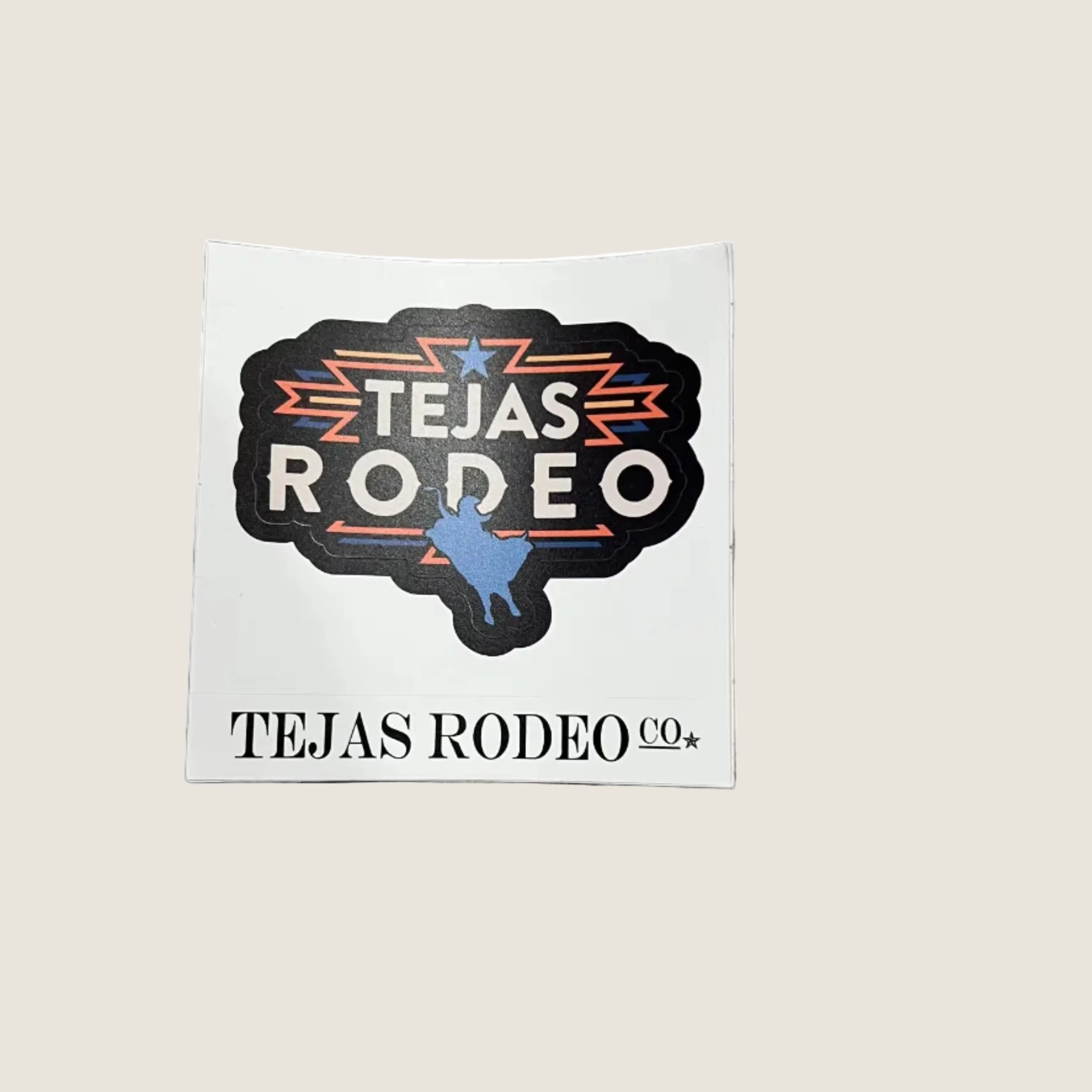 Tejas Rodeo Stickers