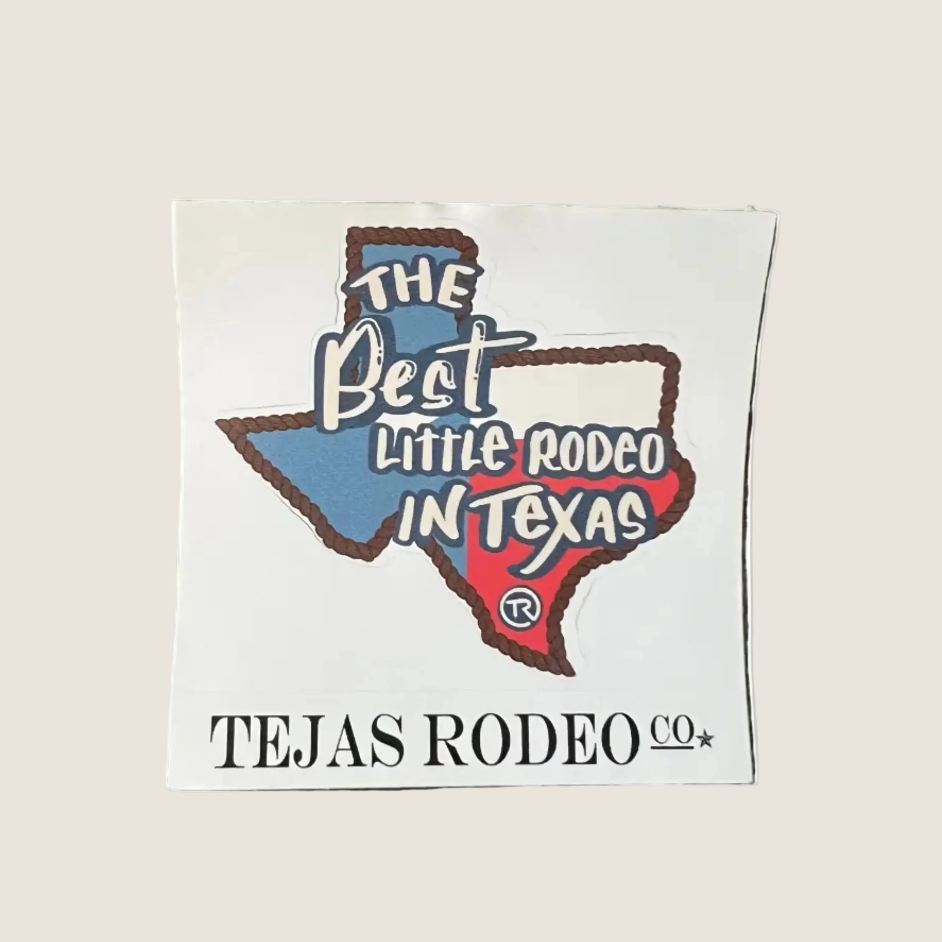 Tejas Rodeo Stickers