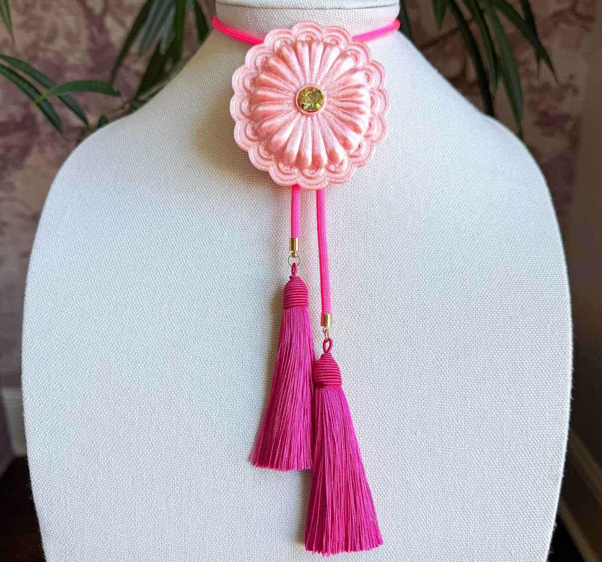 Rahya Concho Bolo Sugar Pink