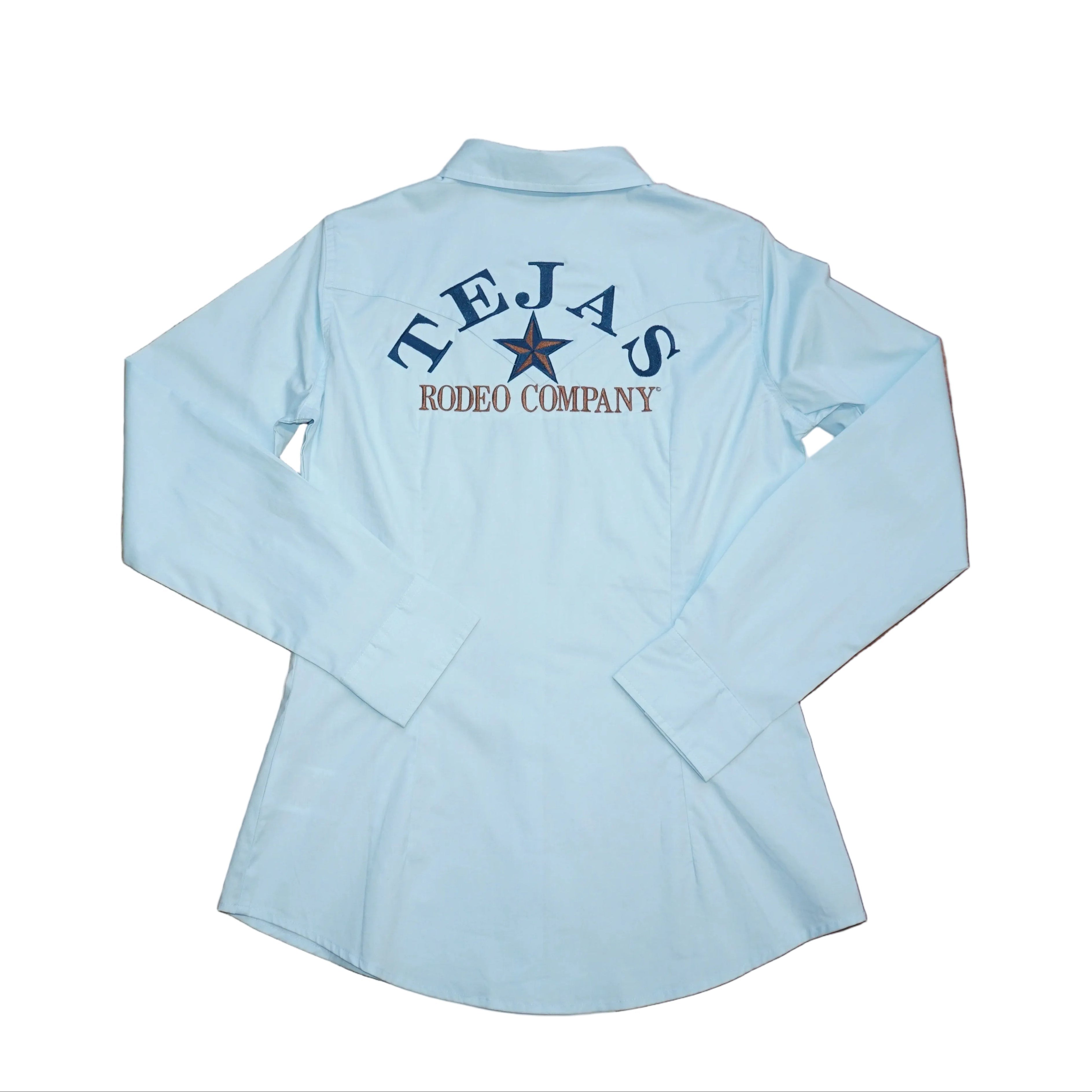 Women's Tejas Embroidered Wrangler Retro Long Sleeve Shirt