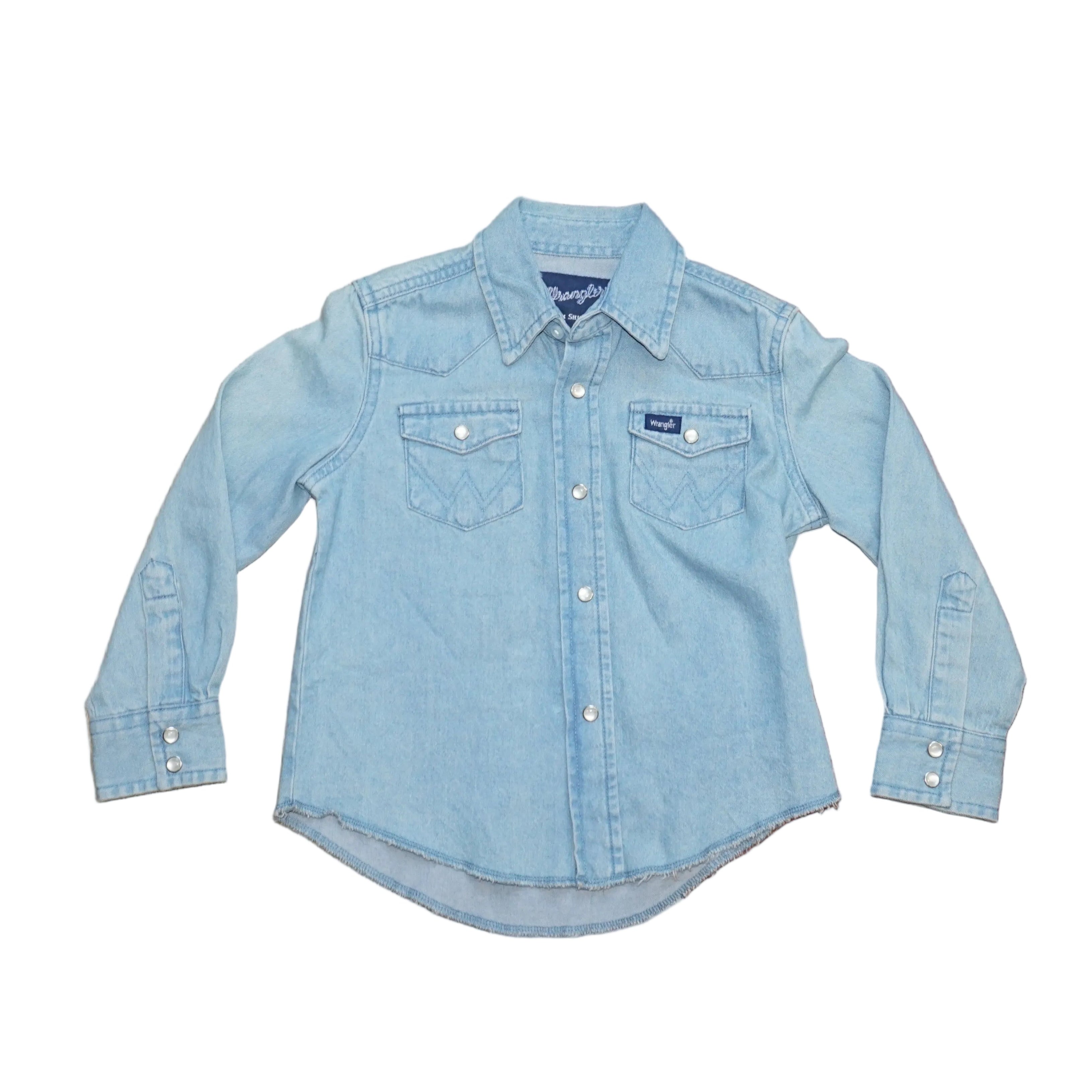 Youth - Wrangler Pearl Snap Button Up