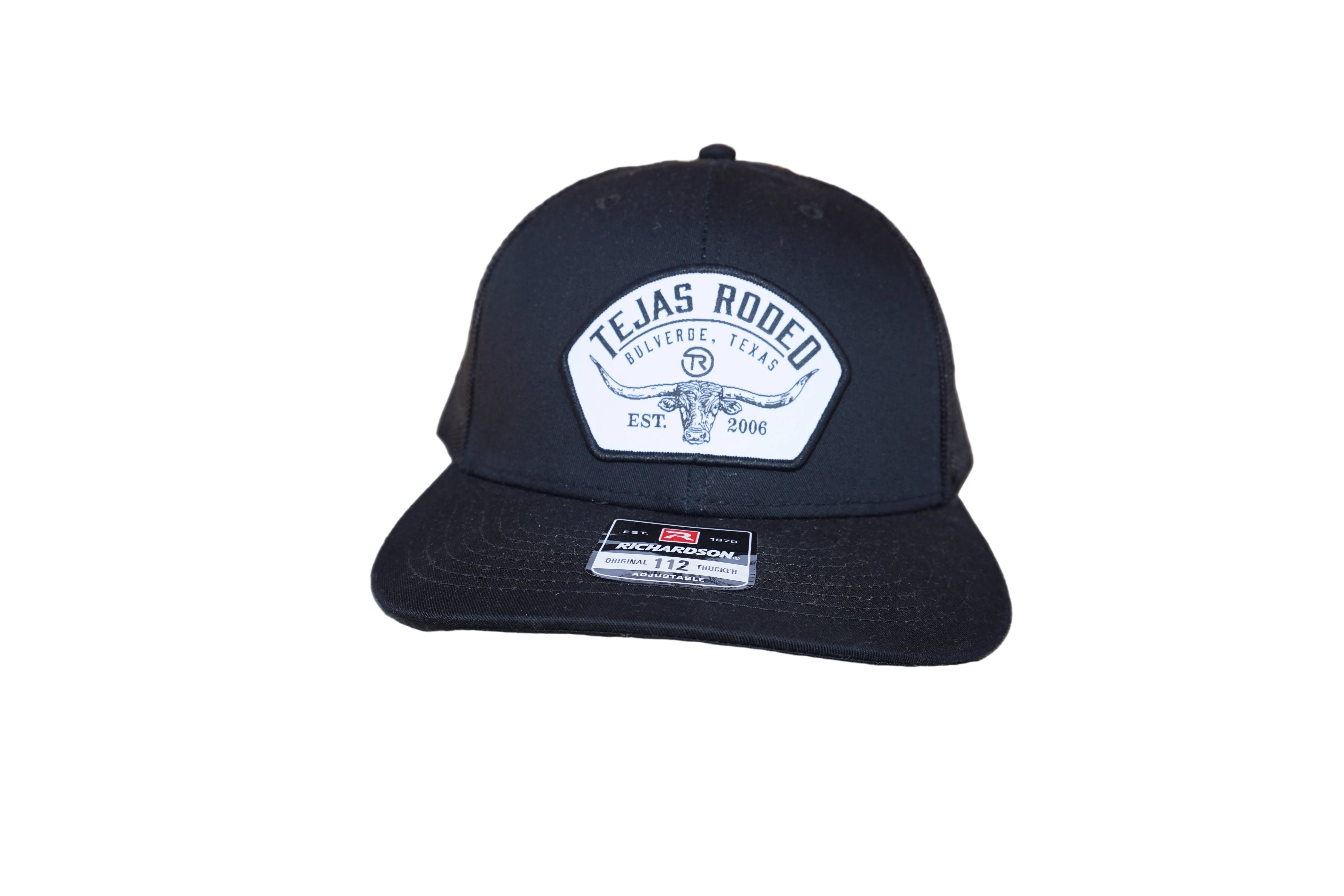 Tejas Rodeo Longhorn Patch Trucker Caps