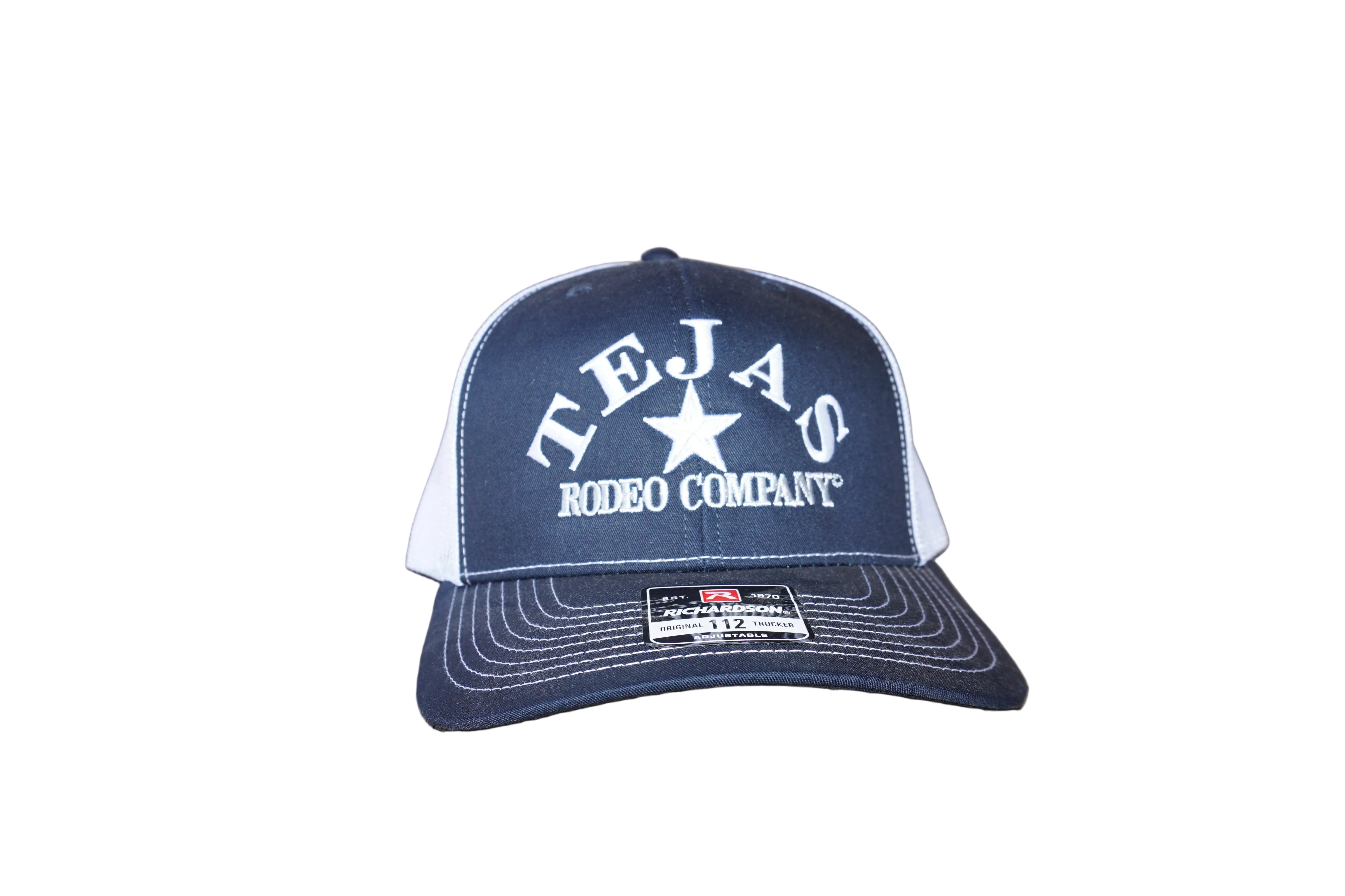 Tejas Rodeo Co. Embroidered Trucker Cap