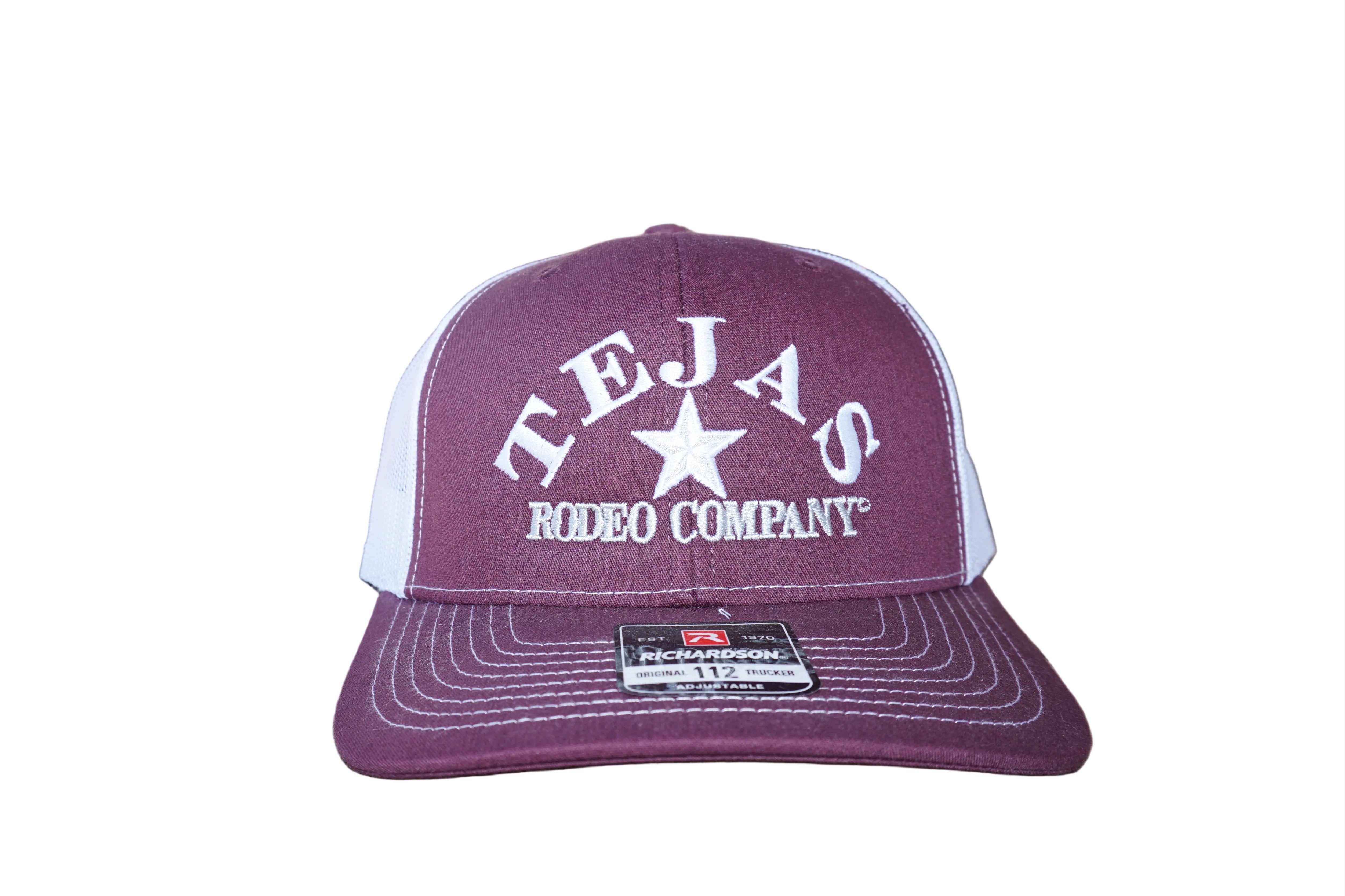 Tejas Rodeo Co. Embroidered Trucker Cap
