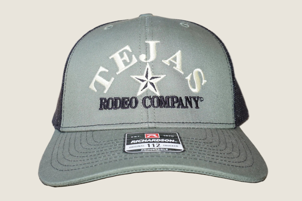 Tejas Rodeo Co. Embroidered Trucker Cap
