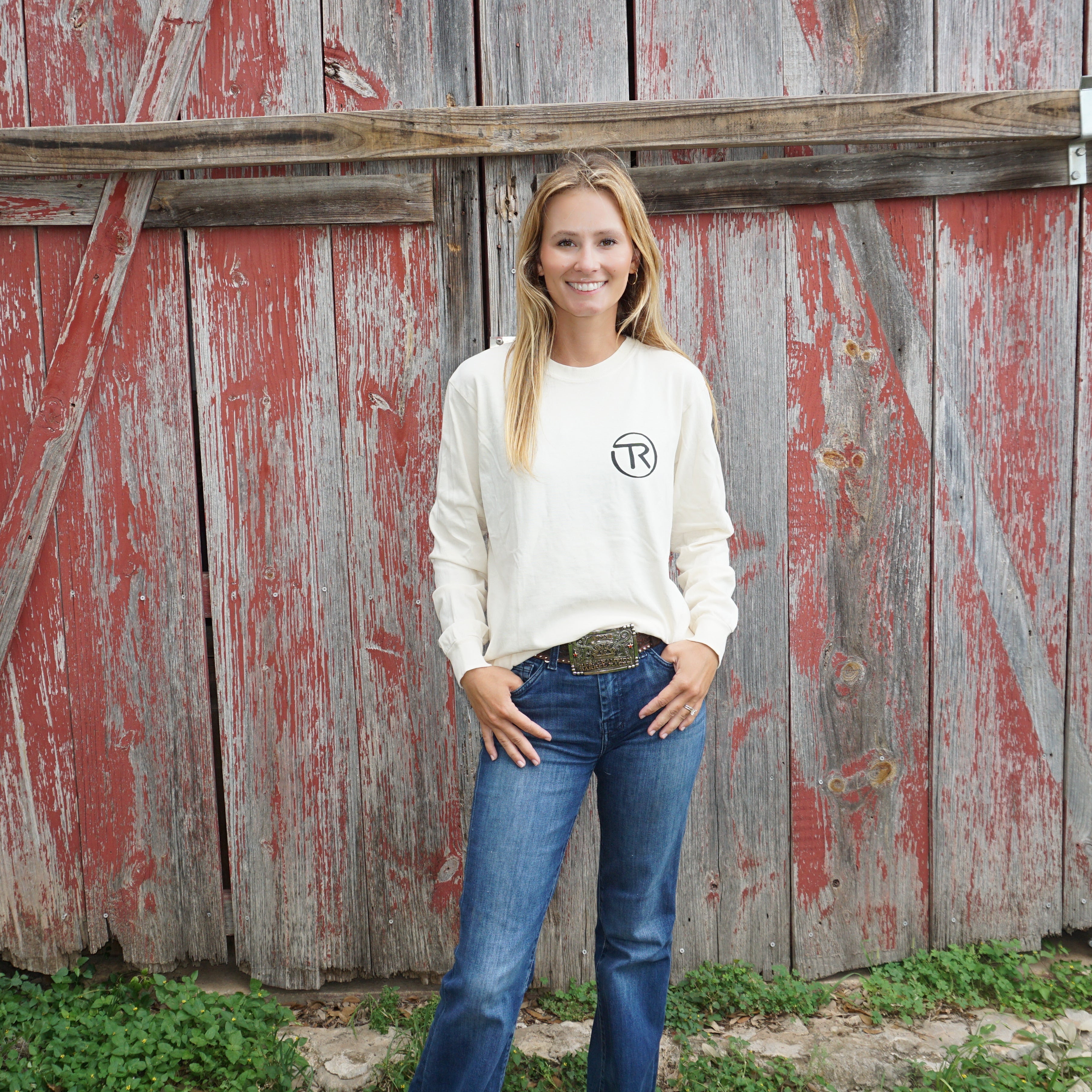 Adult - Branded Longhorn Long Sleeve T-shirt