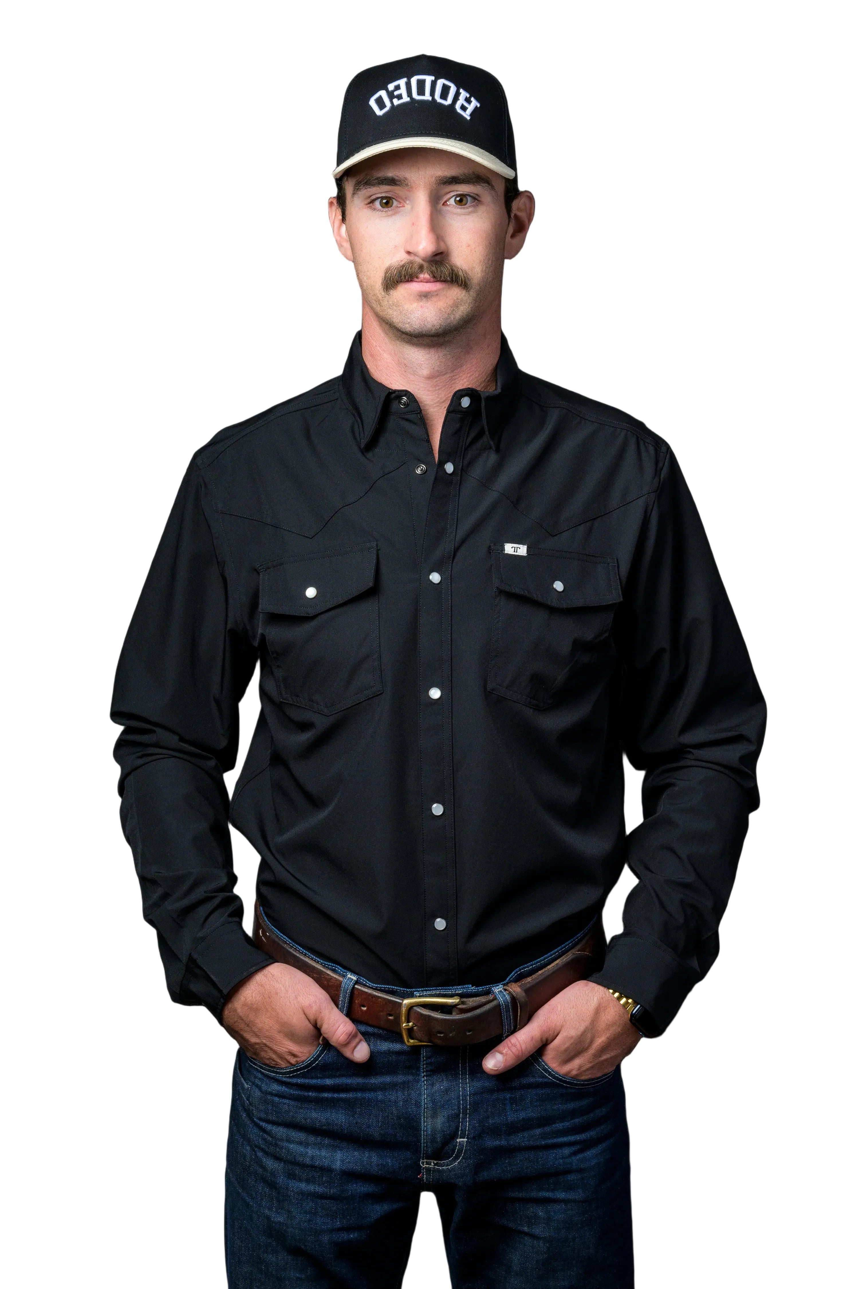 CORE - Men's Long Sleeve Pearl Snap Ferrell Shirts