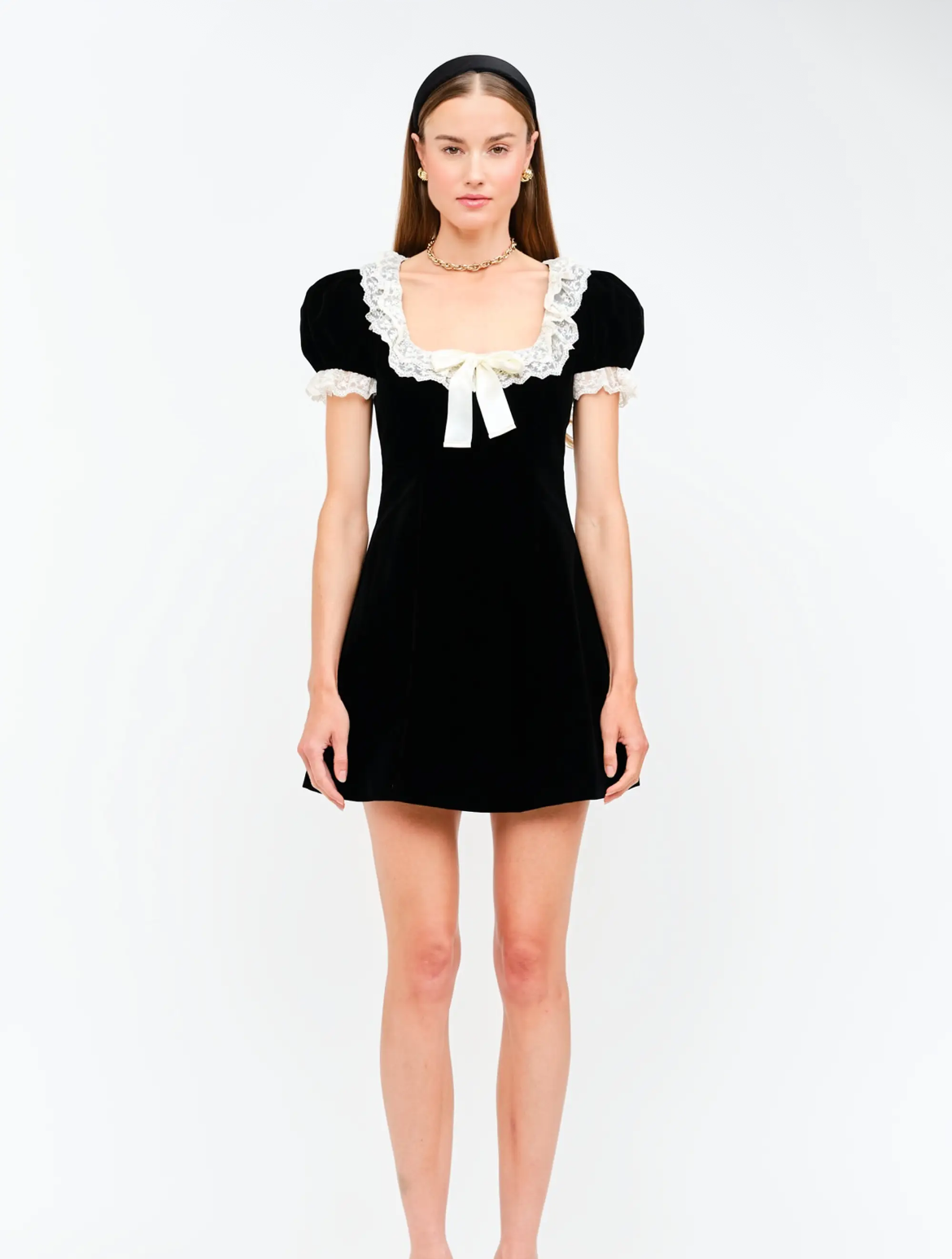 Sofie the Label Velvet Black Dress