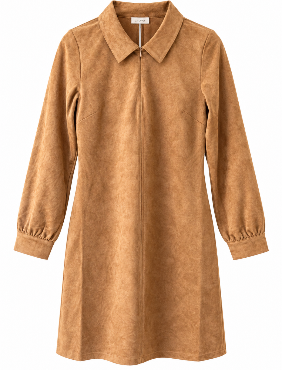 Z Supply Connie Mini Dress Walnut